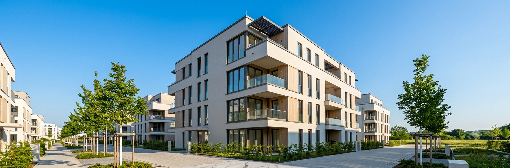 Modernes energieeffizientes Neubaugebäude mit QNG-Standard – Kapitalanlage Immobilie