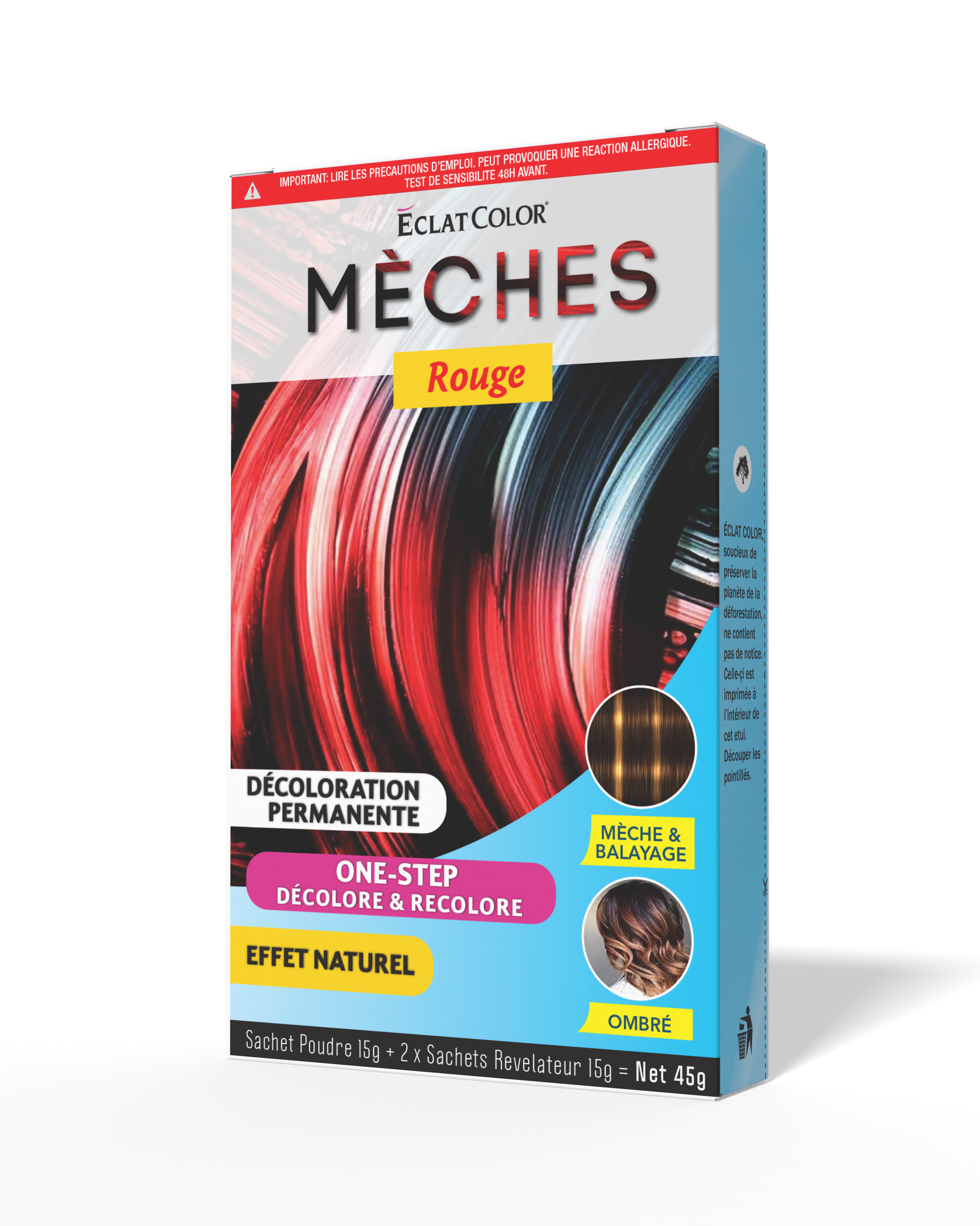 Merlin Highlight Hair Kit Red