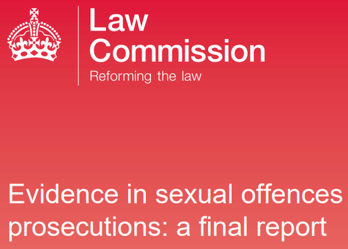 CWJ’s initial response to publication of Law Commission’s landmark report on sexual offences