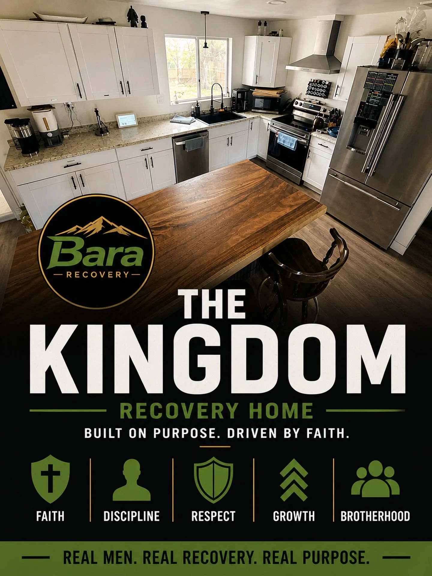 Welcome to the Kingdom 👑 

  This is where men of valor are raised, purpose is forged, and destiny is fulfilled.
Check us out sometime to see what we&rsquo;re building for our men in recovery. 

1223 Cumberland St. Colorado Springs, CO 80907