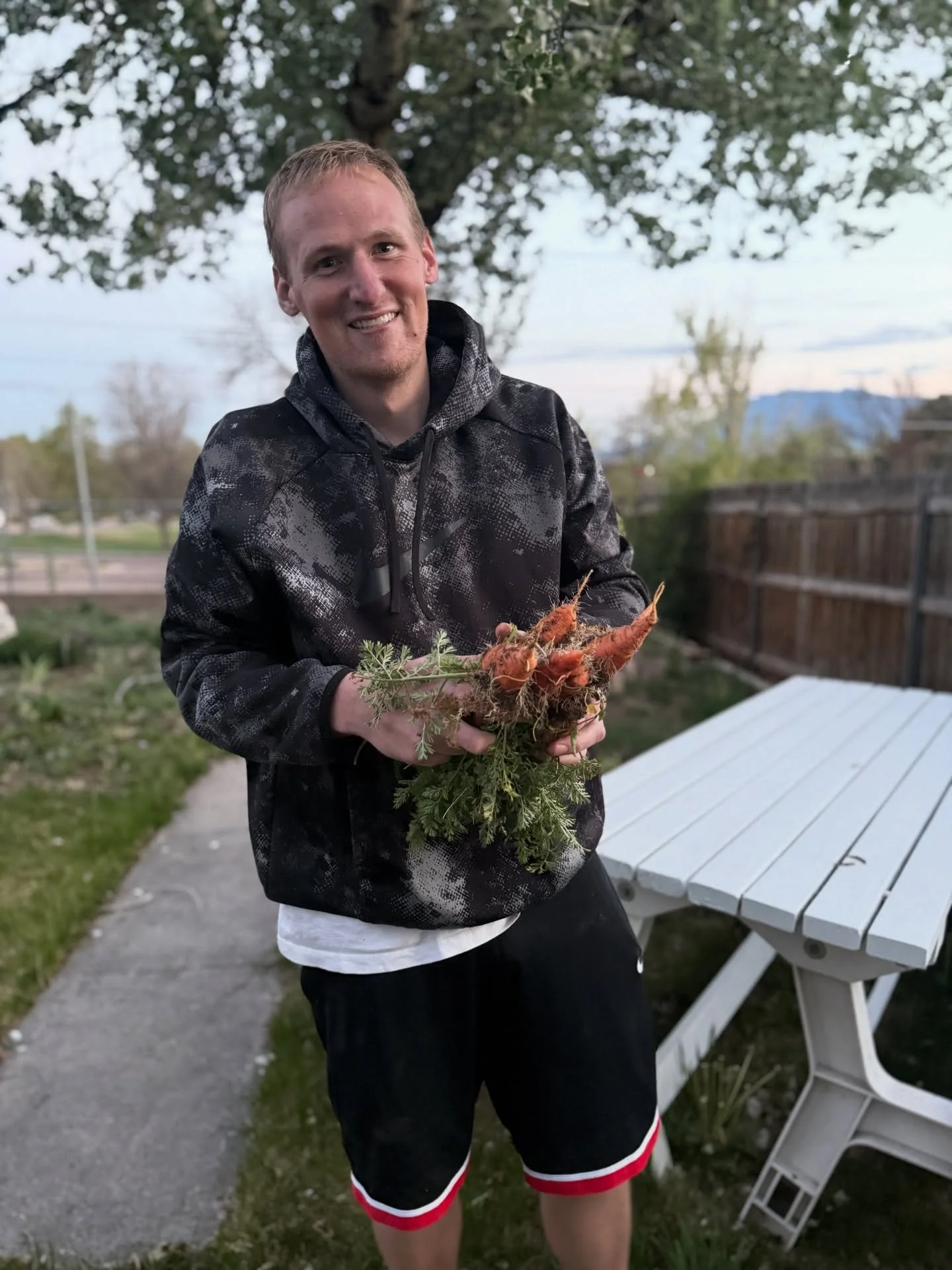One of our program residents picking carrots for the first time in his life through our gardening program! 

We&rsquo;re all about creating new experiences, breaking old habits and creating a new life through work, purpose, providing &amp; faith if t
