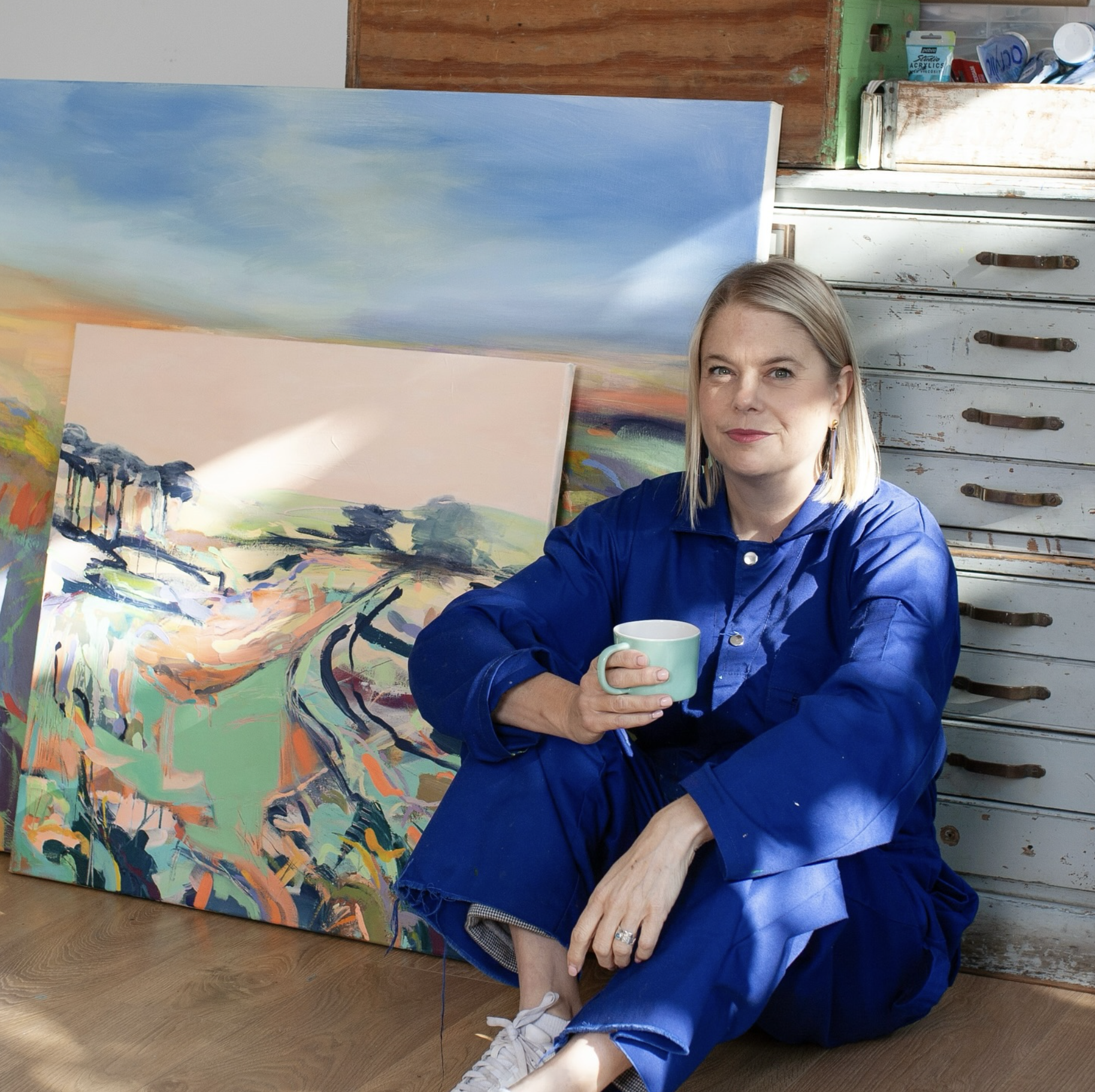 Portrait of artist Sarah Cox