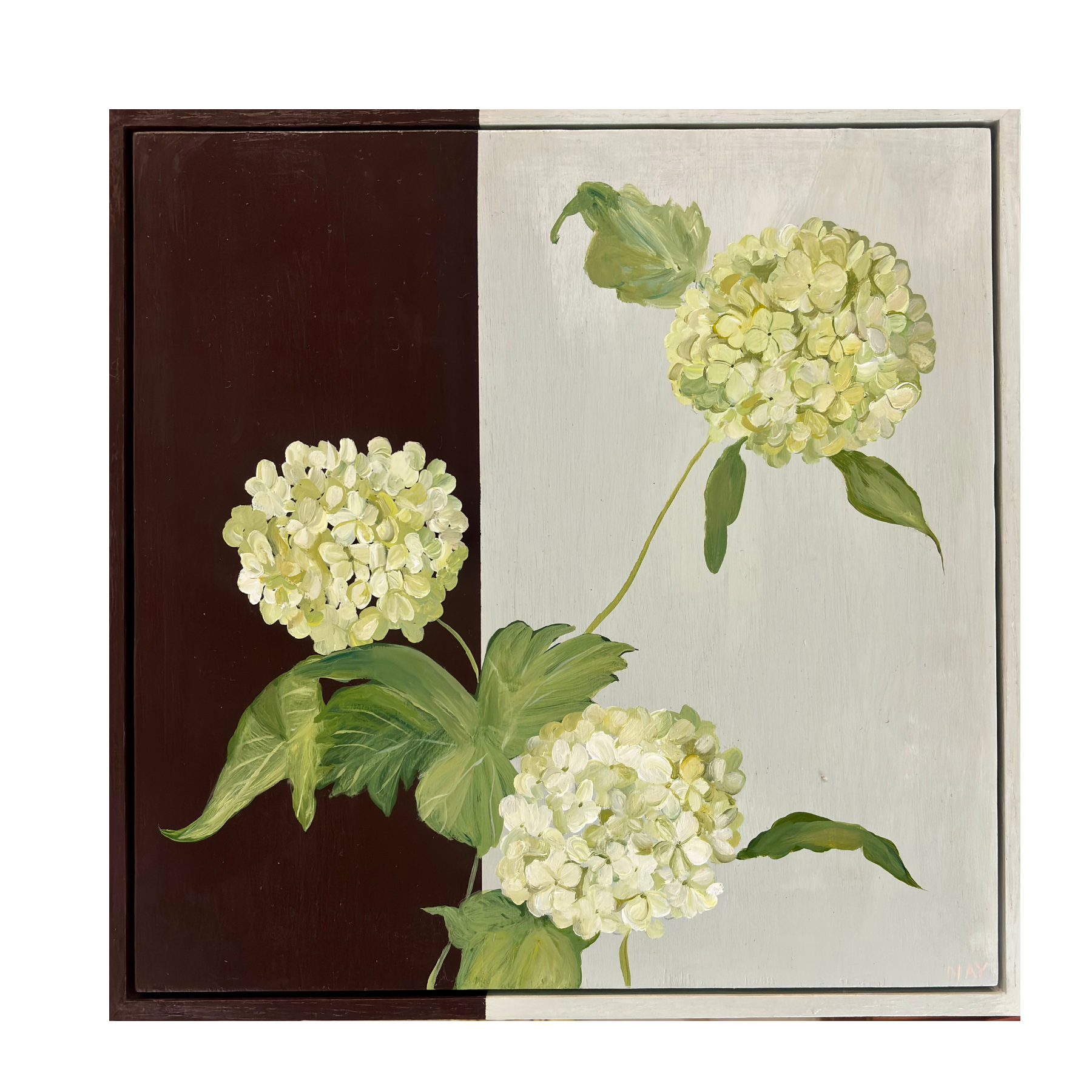 Viburnum On Blue