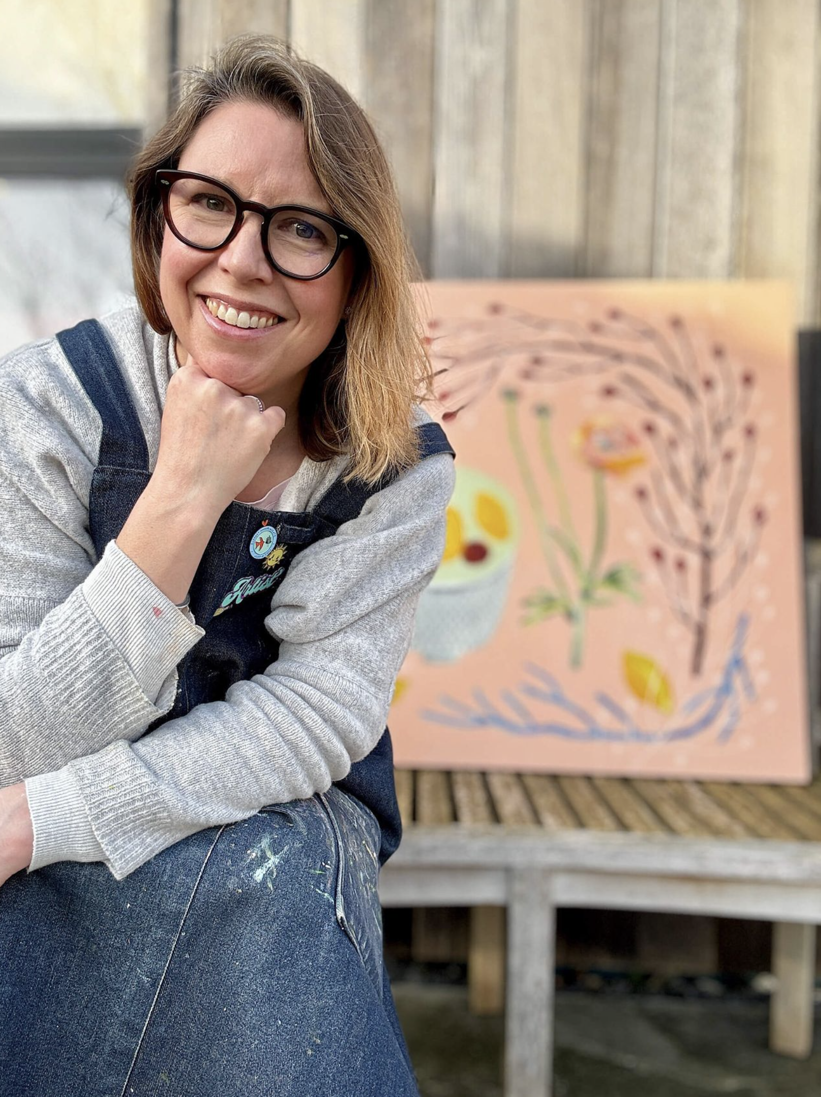 Portrait of artist Ali Mackie