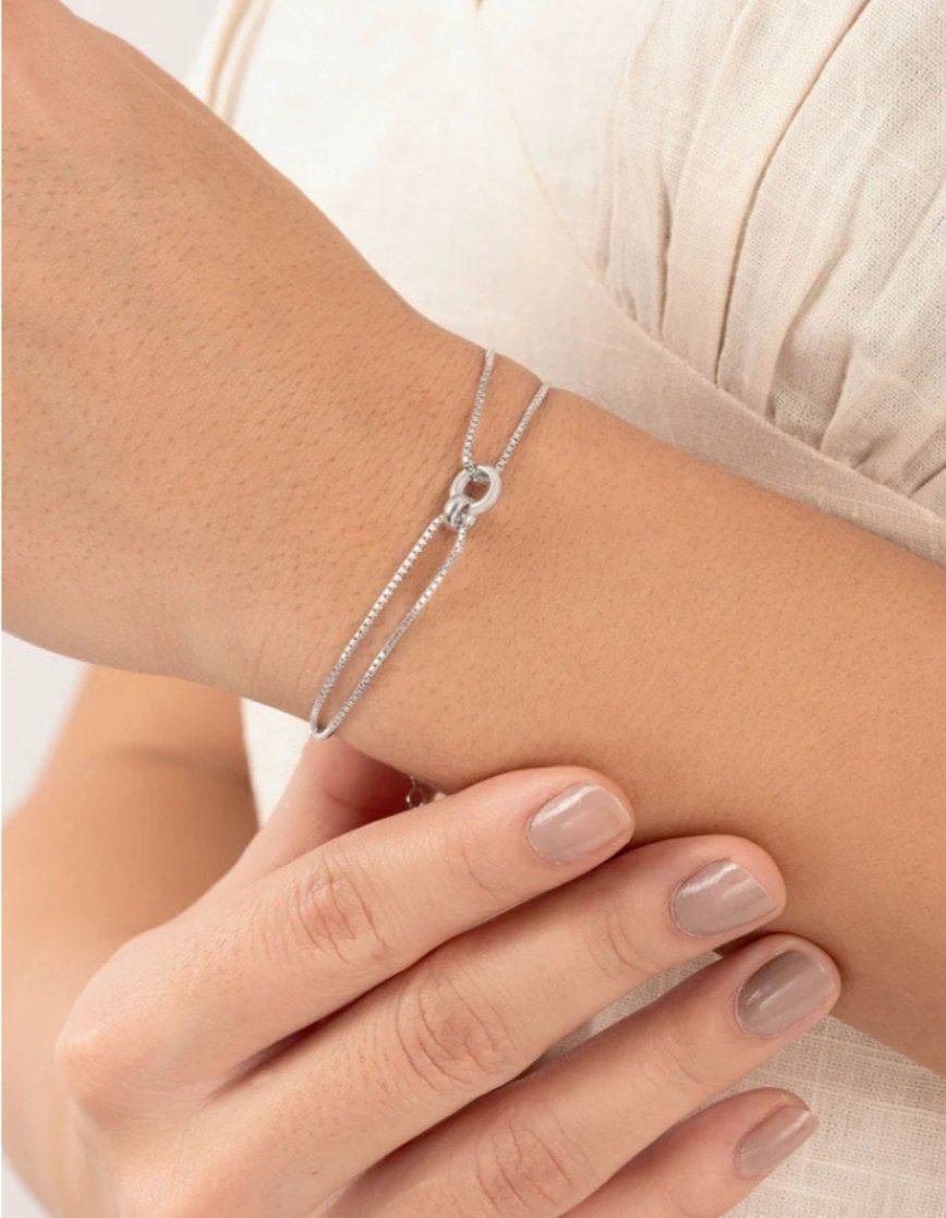 CERTIFIED 925 SILVER BRACELET $95