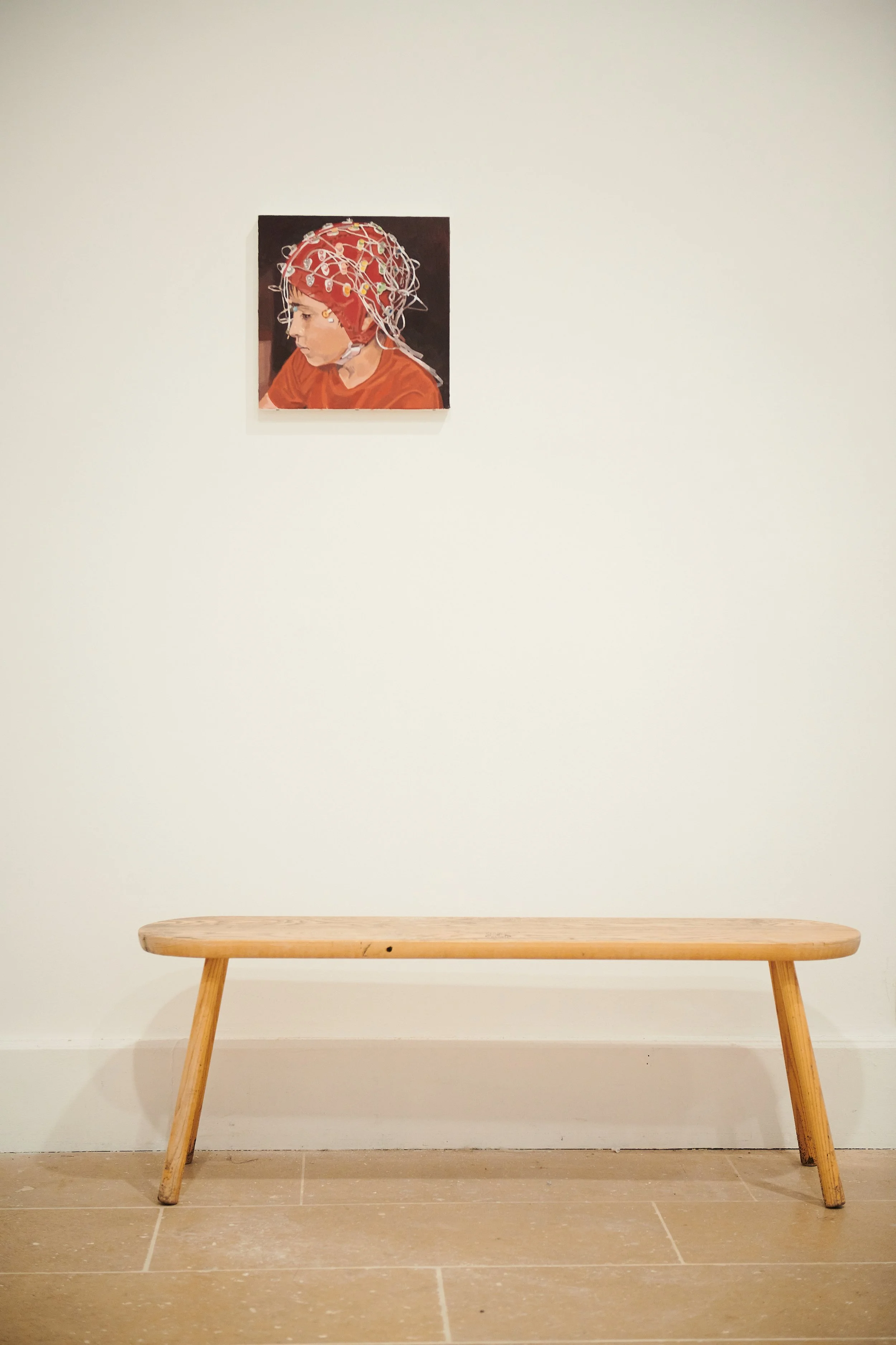 'Neural Lace', installation view 'Empathy Lab' CCI Paris, 2023