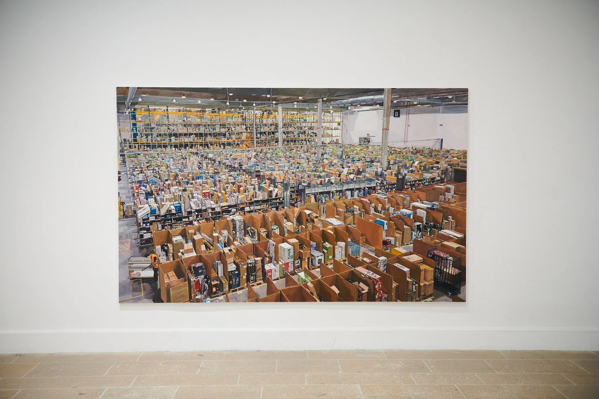 'Fulfilment Centre', installation view 'Empathy Lab' CCI Paris, 2023