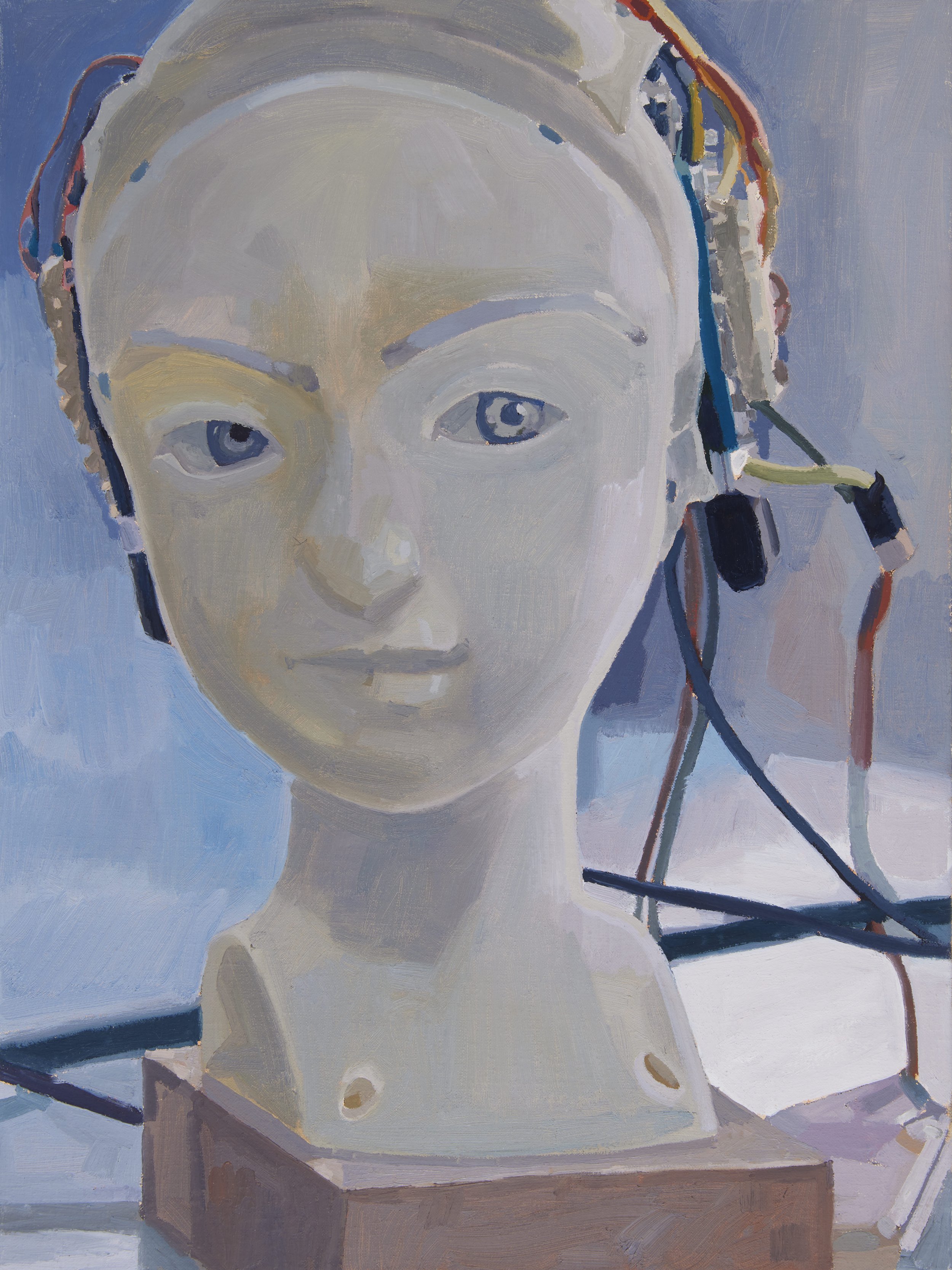 'SEER' 2019, Oil on canvas, 30 x 40 cms