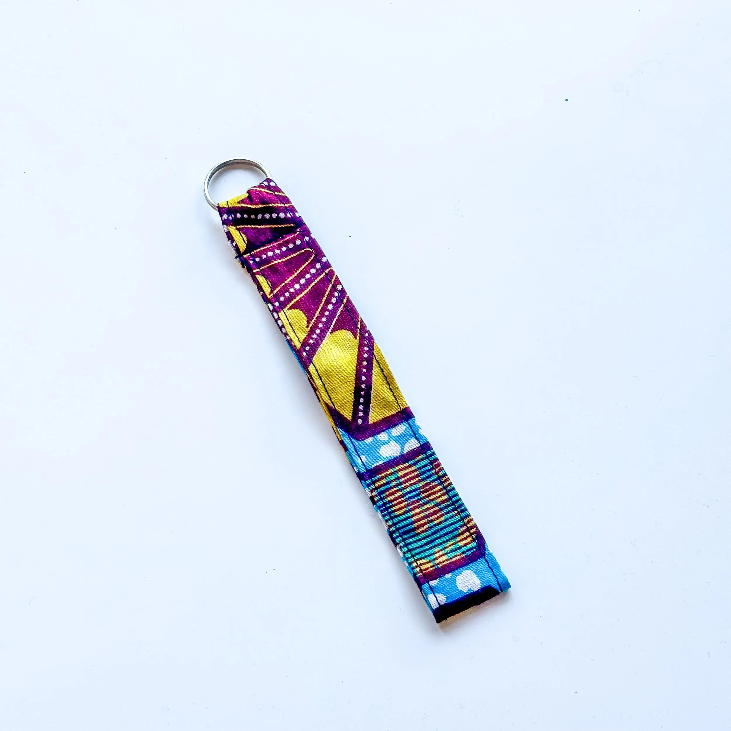 Keyring - Yellow & Blue