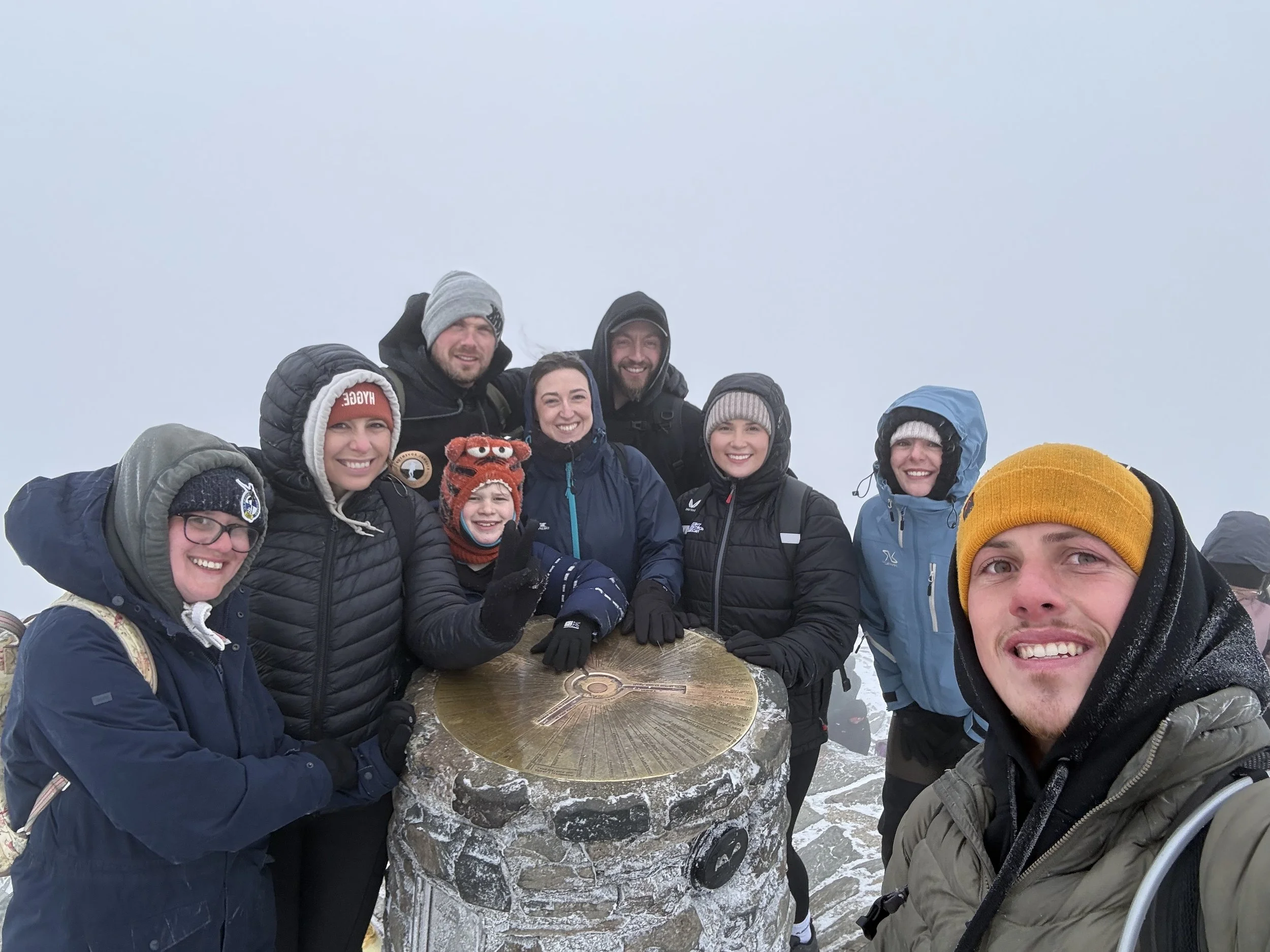 Epic First Summit on Yr Wyddfa (Snowdon): Congratulations to Our Brilliant March Group!