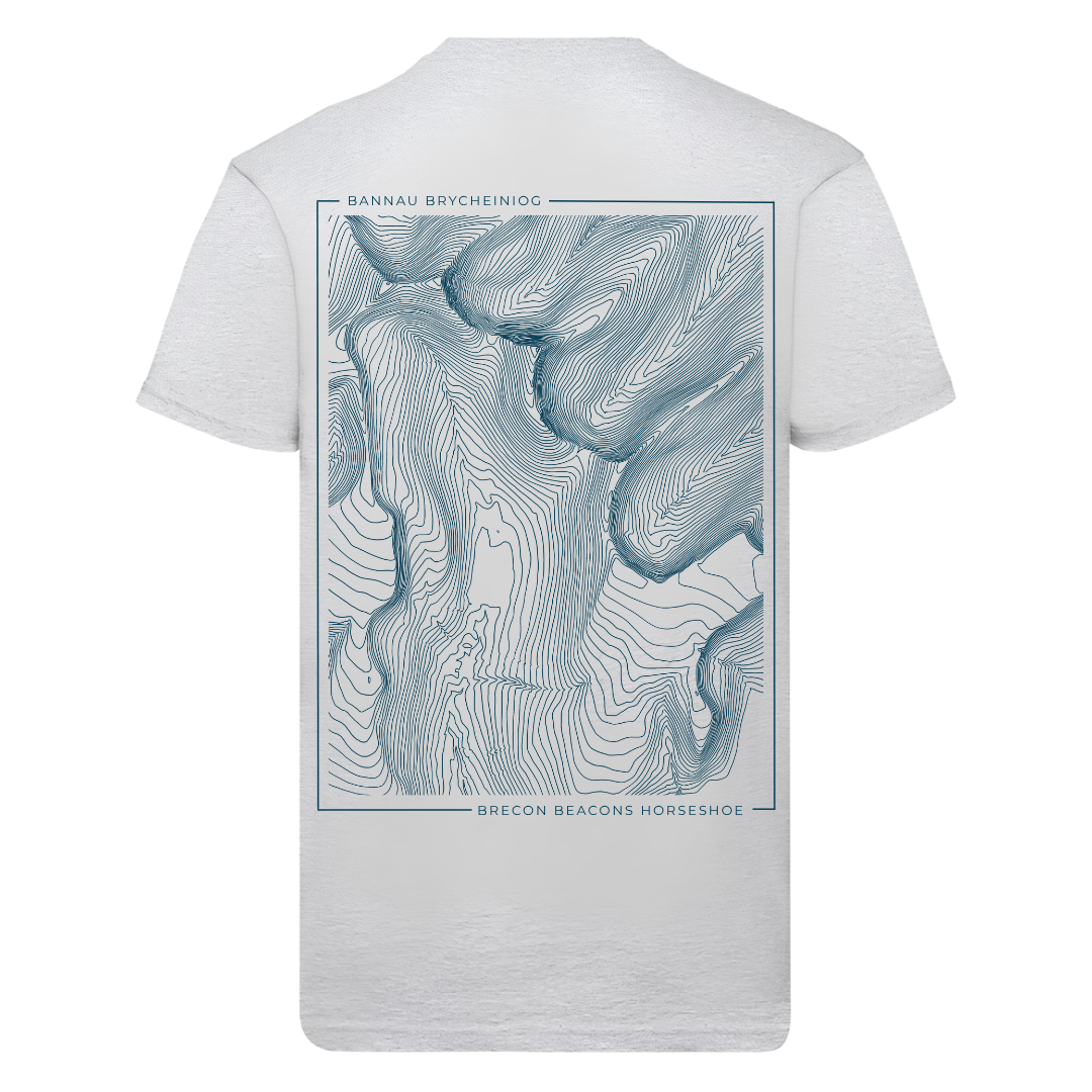 Brecon Beacons Horseshoe OS Tee