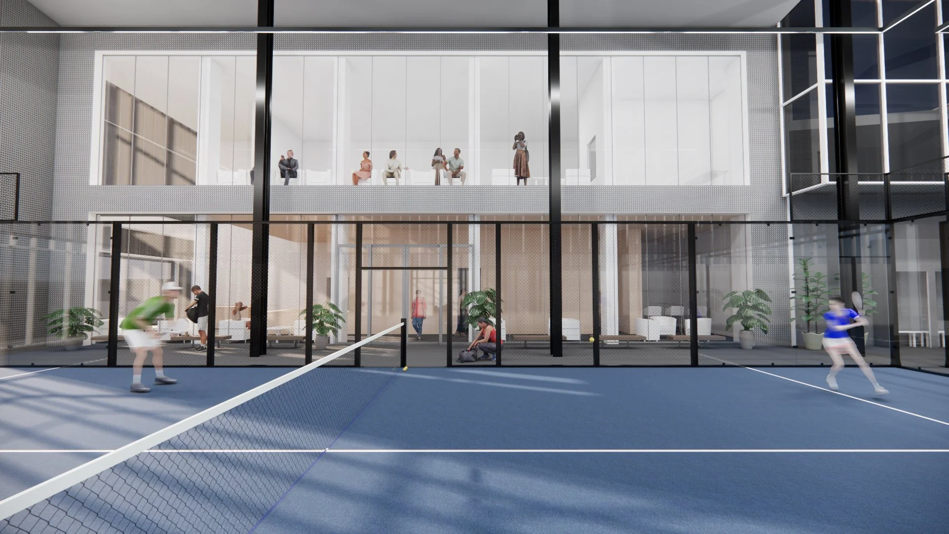 Interior - From Court 1