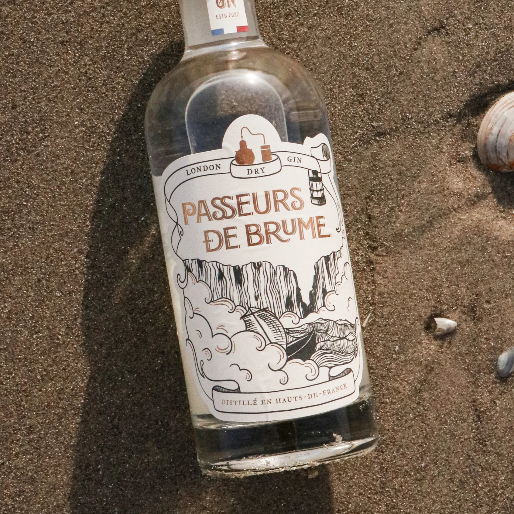 Bouteille Passeur de brume design packaging