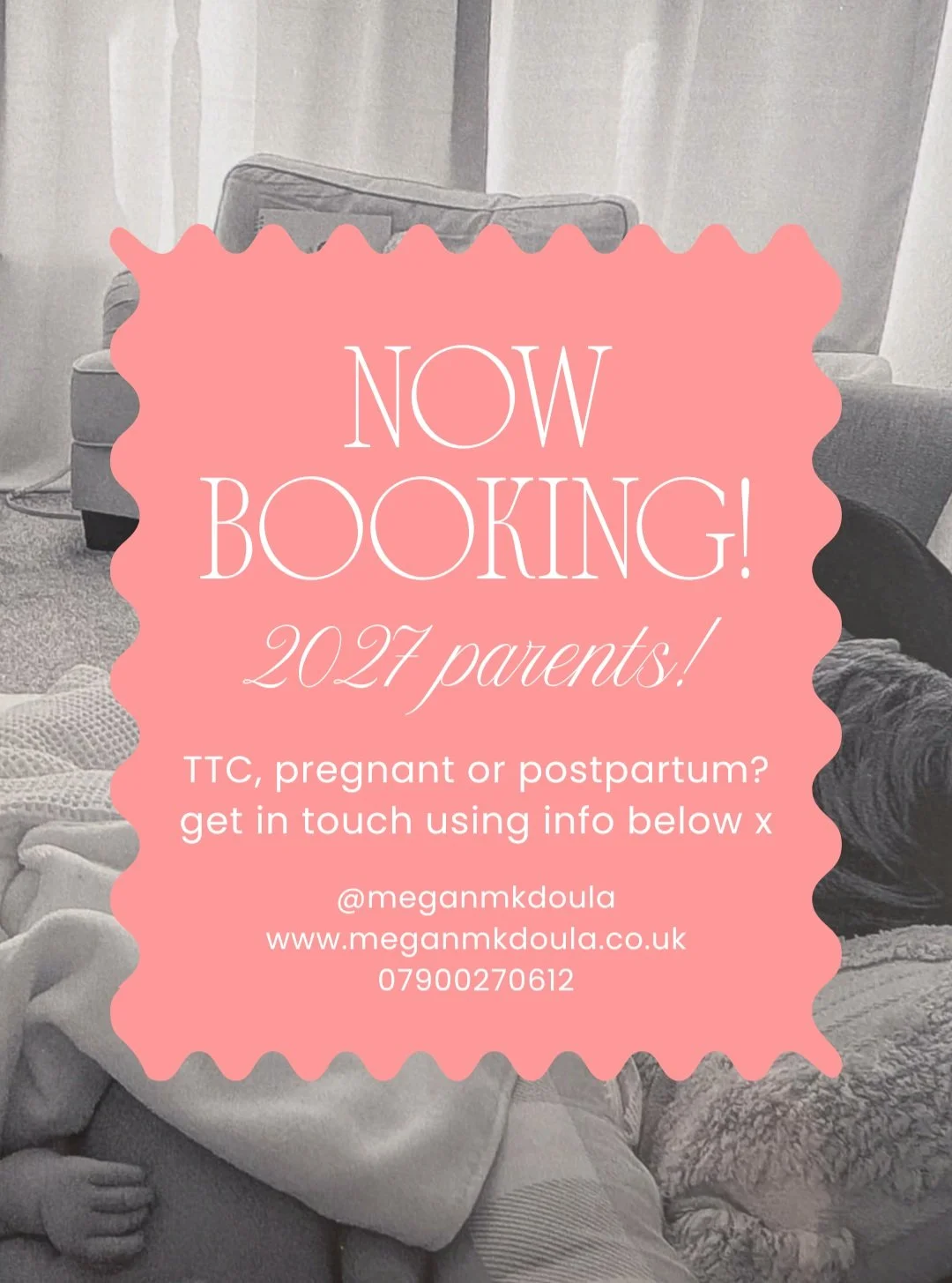 Planning for a baby in 2027?❤️

If you've been following for a while and are considering having me as your Doula get in touch now xx I only support one birth a month so I can truly be there for ONLY you and your family in this precious time but that 