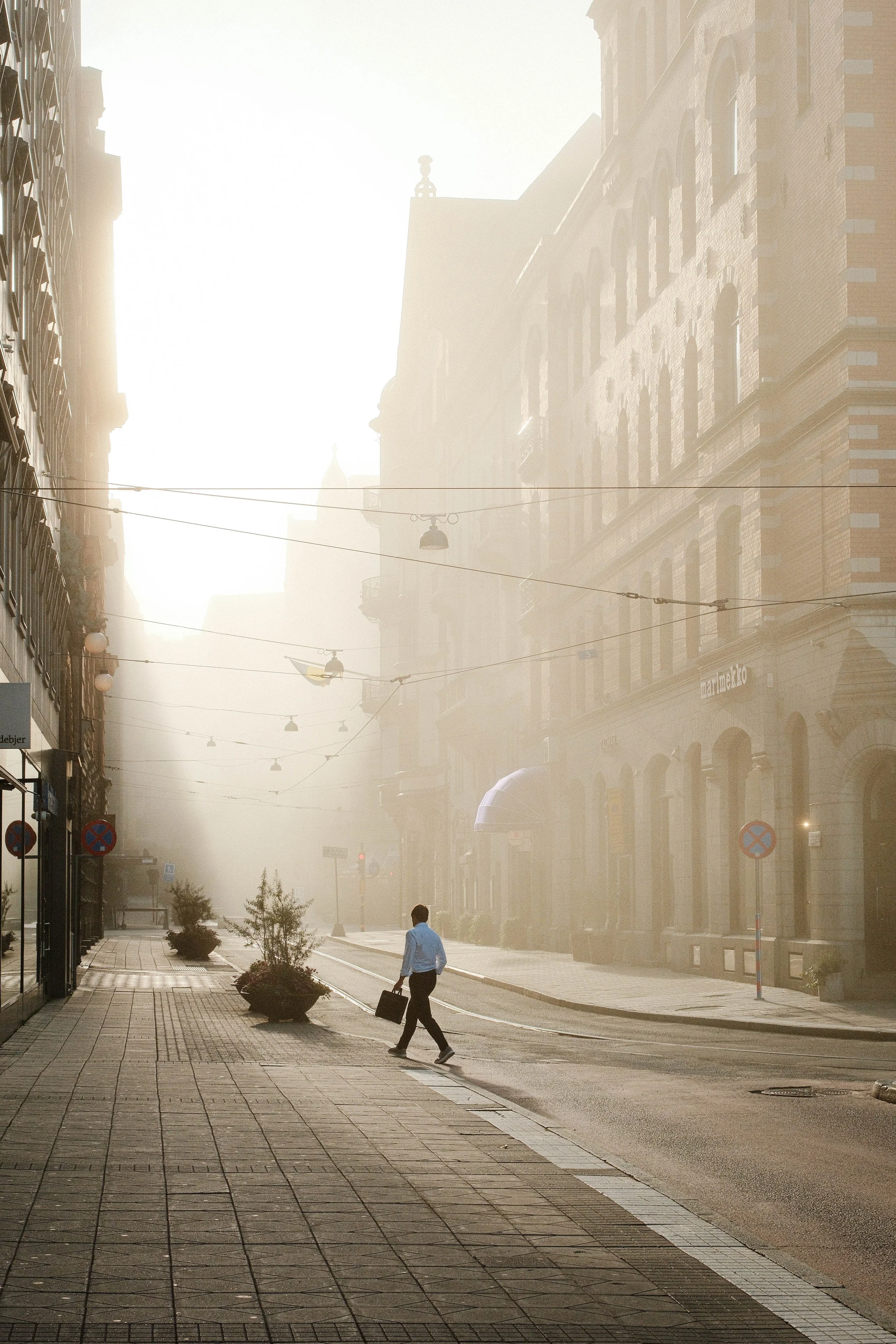 
Foggy morning in Smålandsgatan