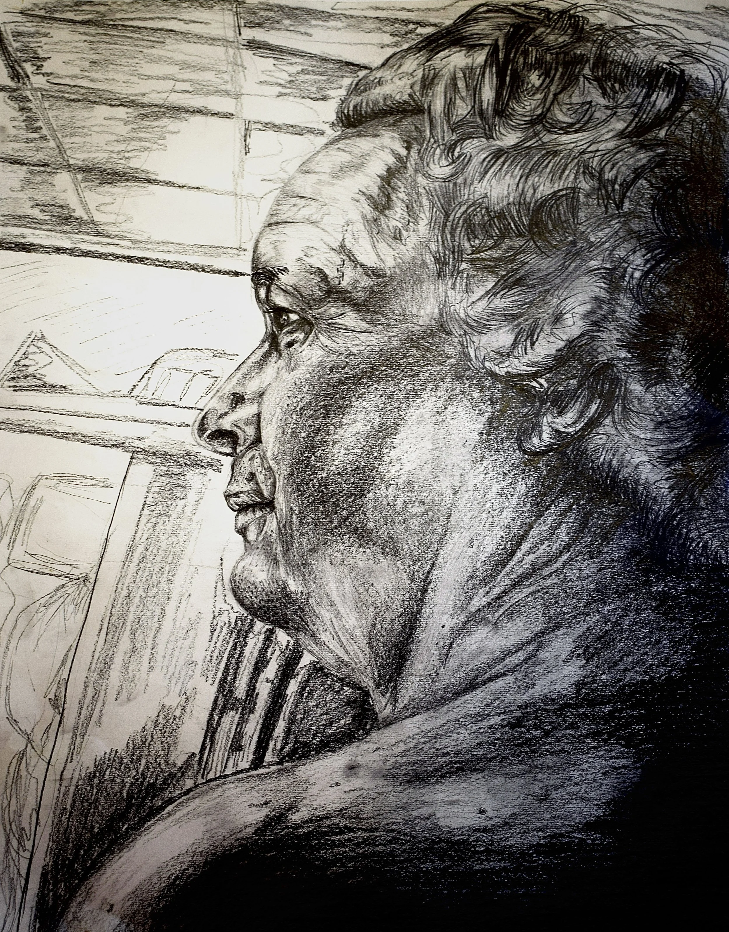 Profile I
Pencil on Paper
2016