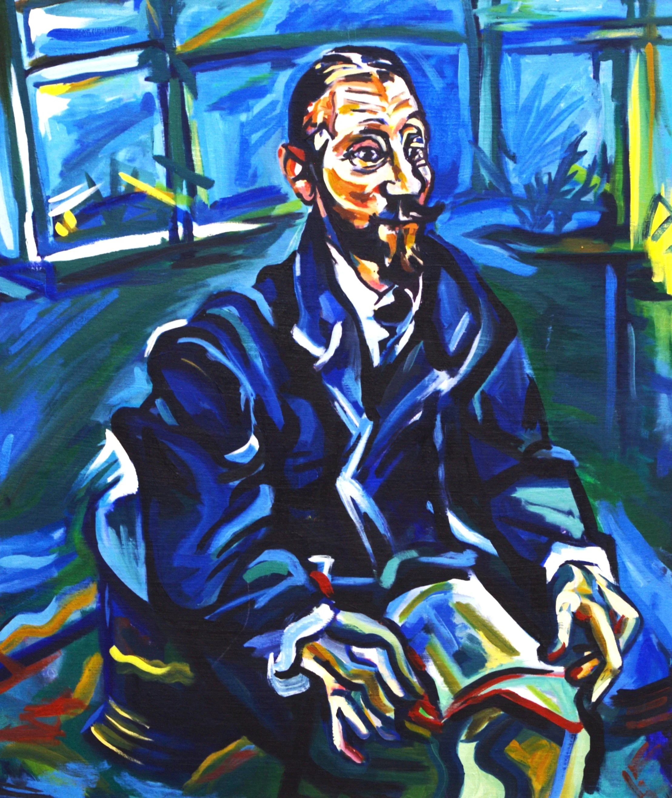 Study of Oskar Kokoschka's 'Franz Hauer'
Oil on Canvas
2020