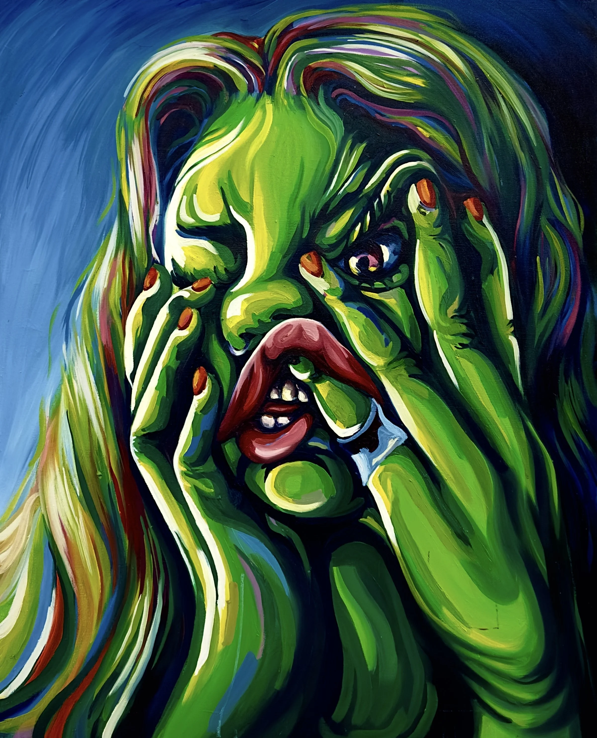 Angle of Envy
Oil on Canvas
2020