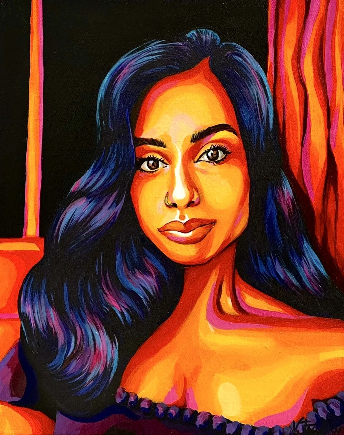 Anisha
Acrylic on Canvas
2025