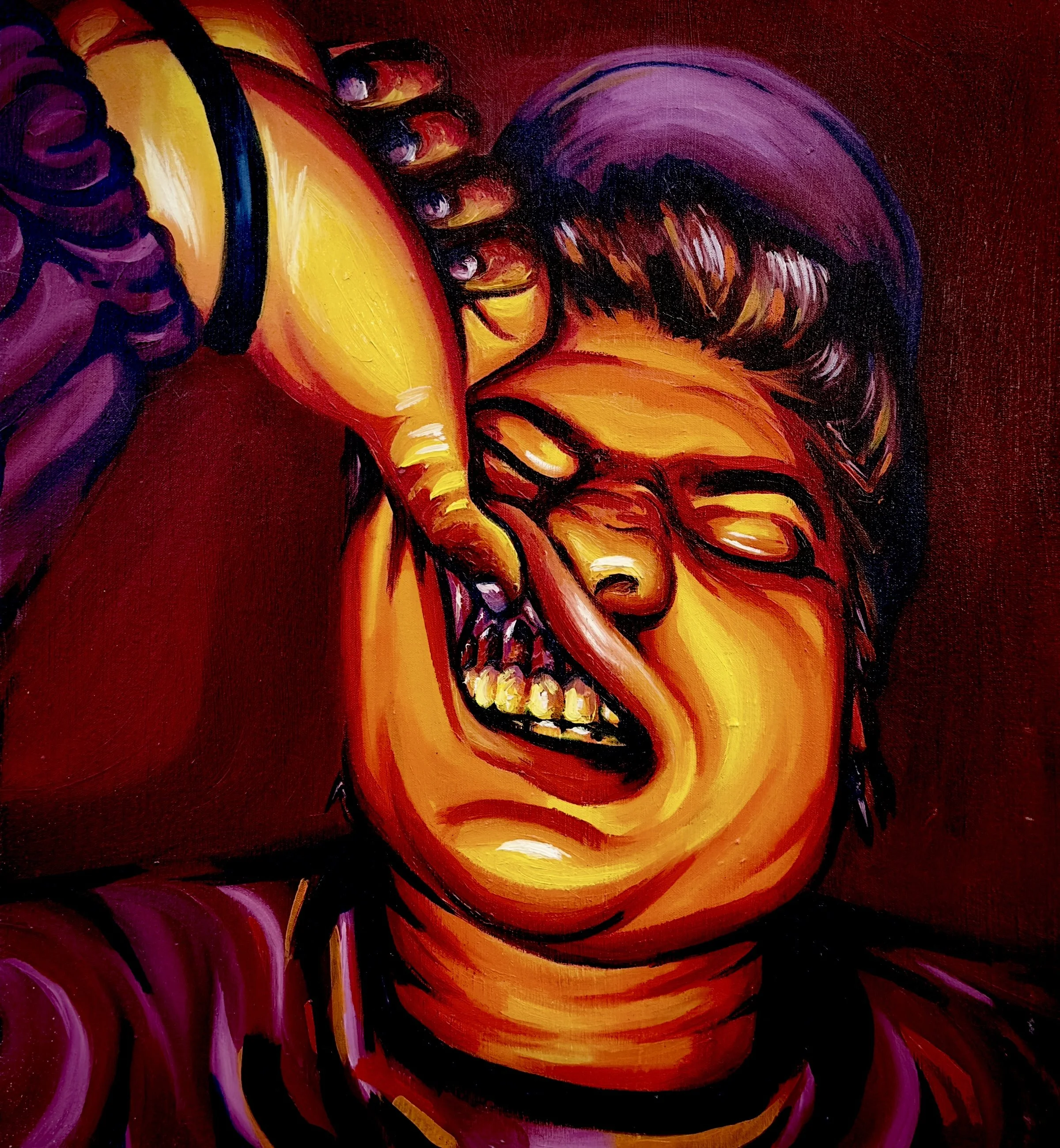 Tiller's Torment
Oil on Canvas
2019