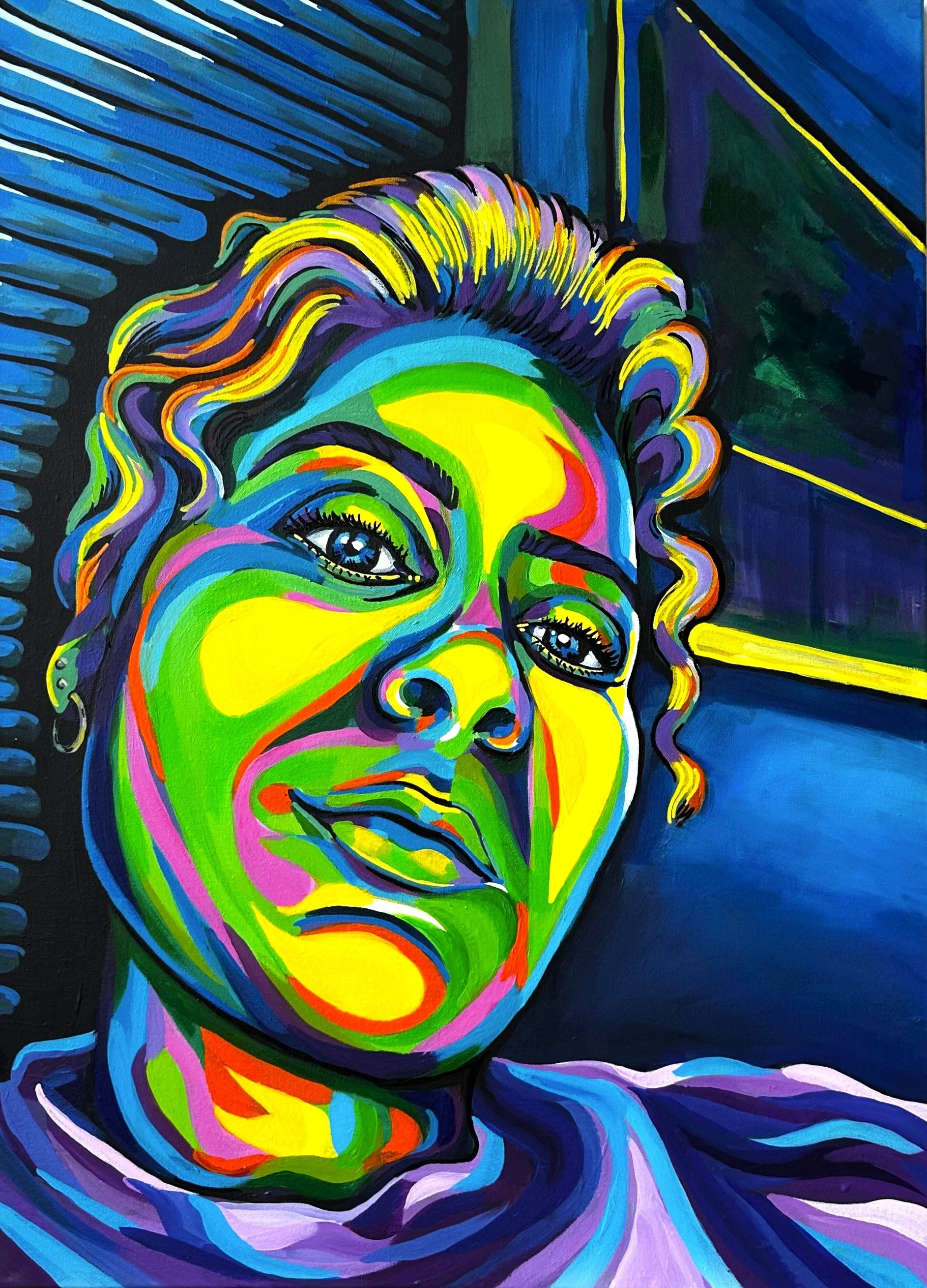 Prisms Within
Acrylic on Canvas
2025