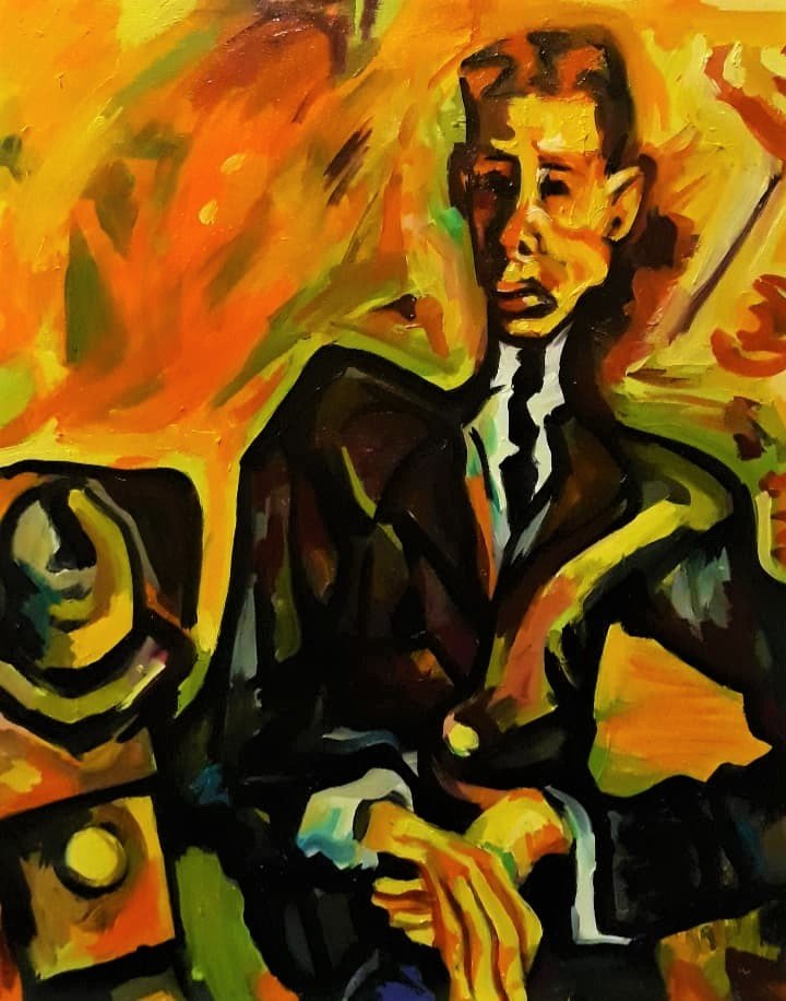 Study of Soutine's 'Man with a Felt Hat'
Oil on Canvas
2020