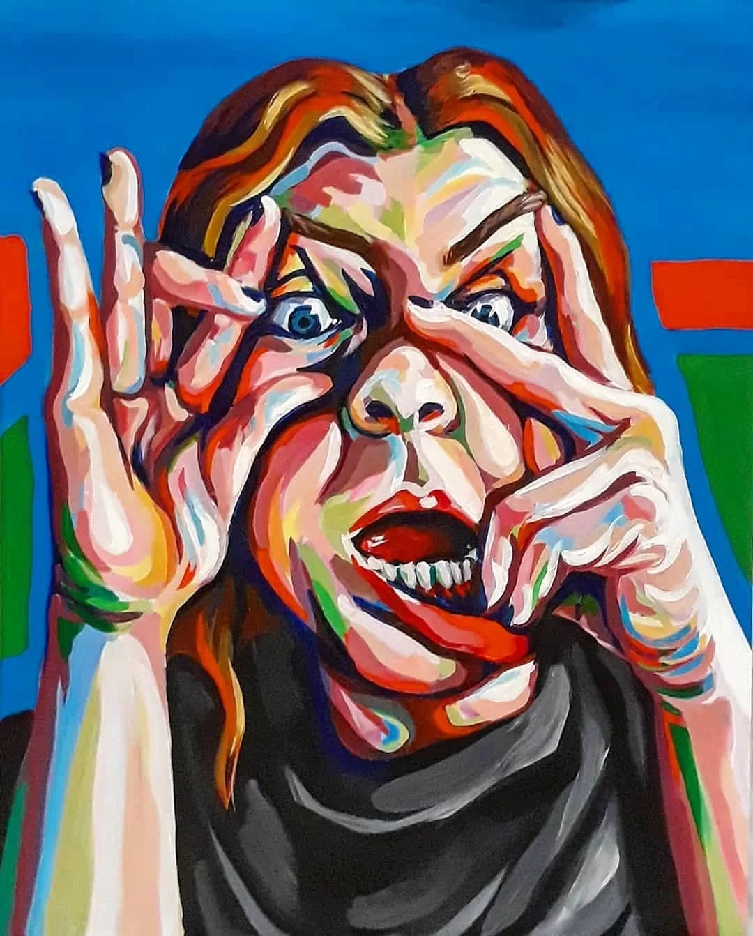 Are You Seeing What I'm Seeing
Acrylic on Board
2021