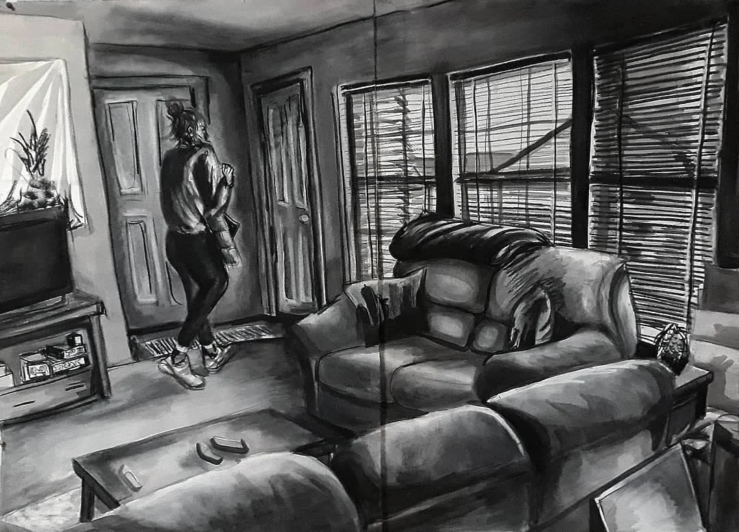 Healing Series III
Ink and Charcoal on Paper
2020