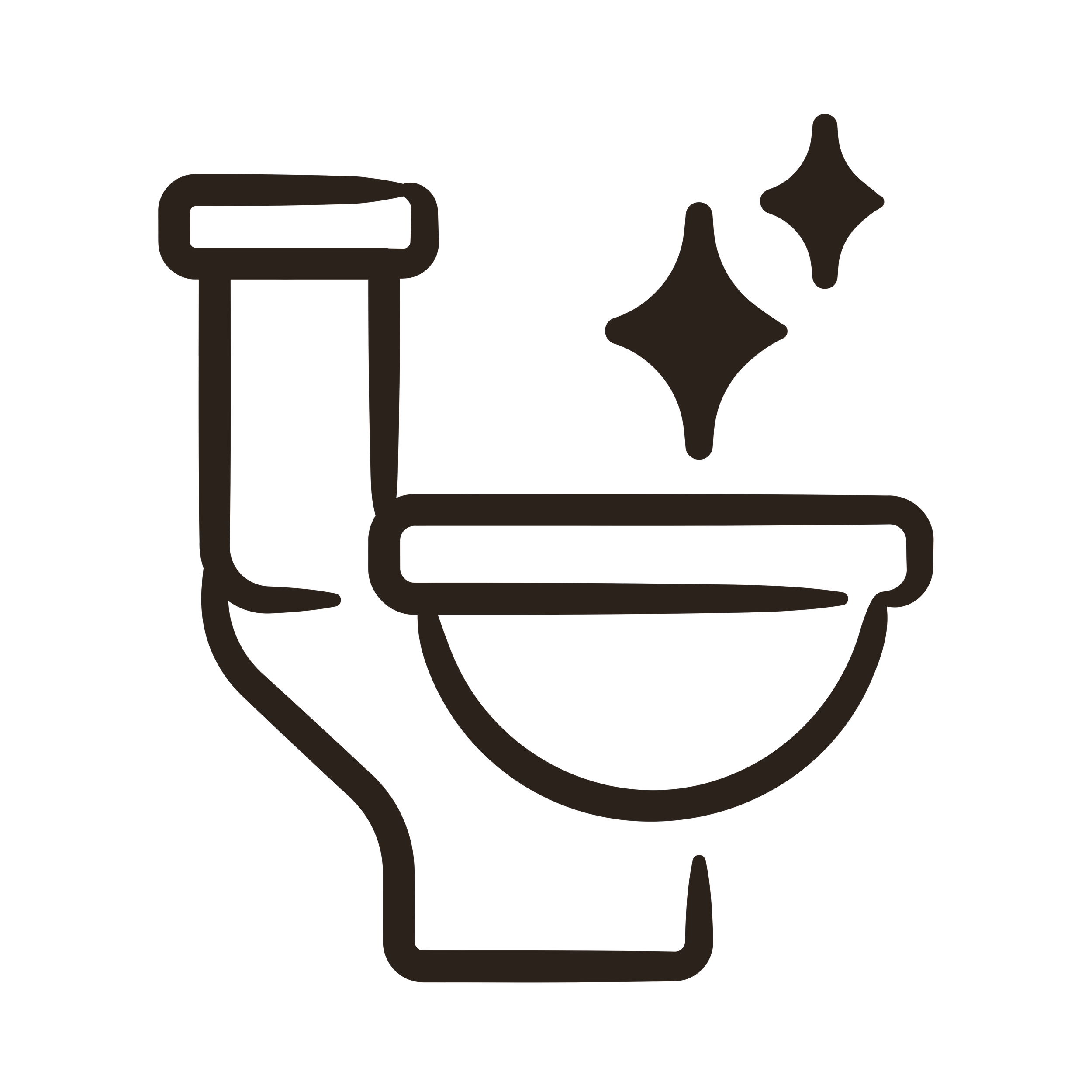 Modern, clean bathrooms
