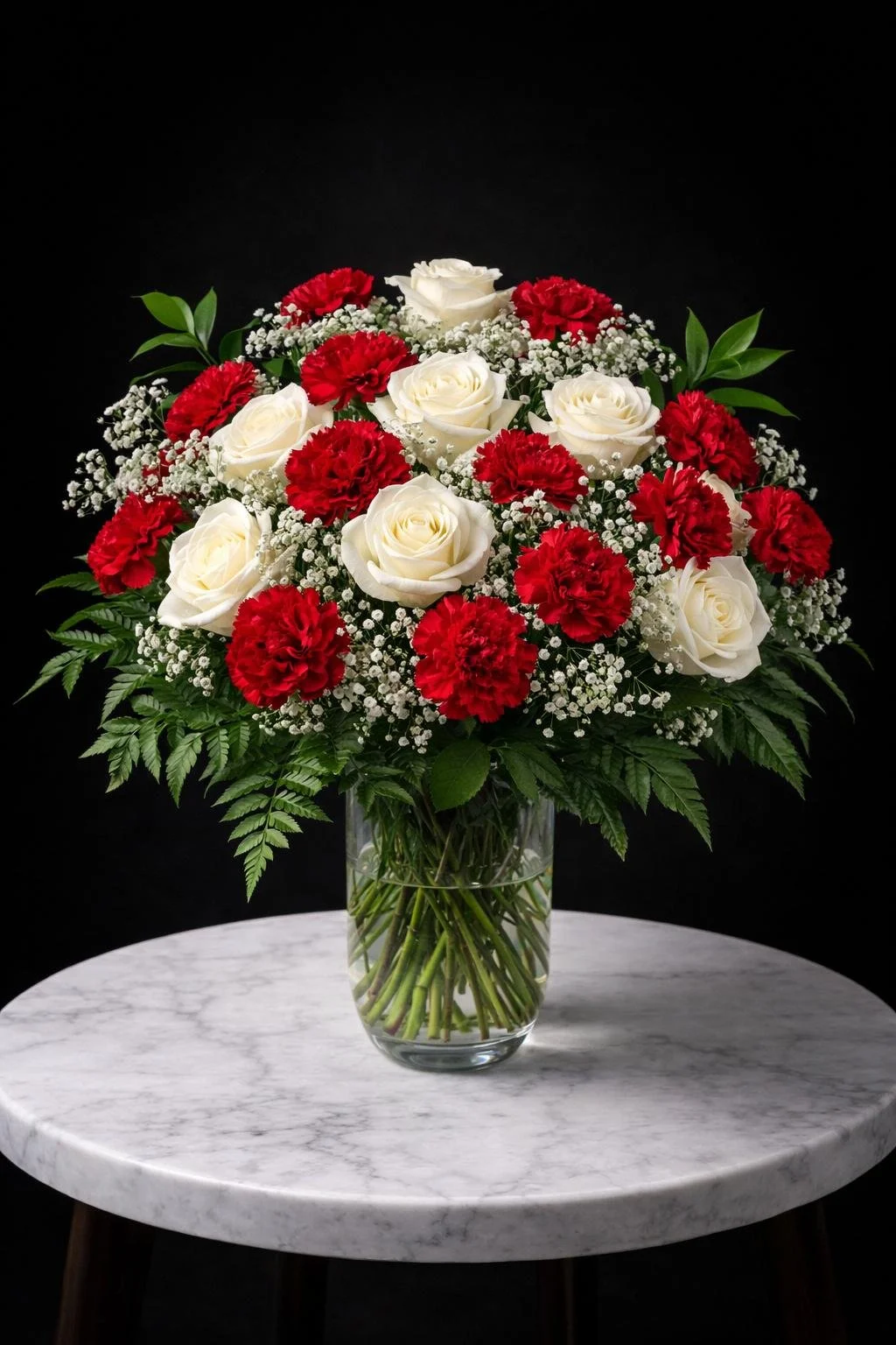 Crimson & Ivory Harmony