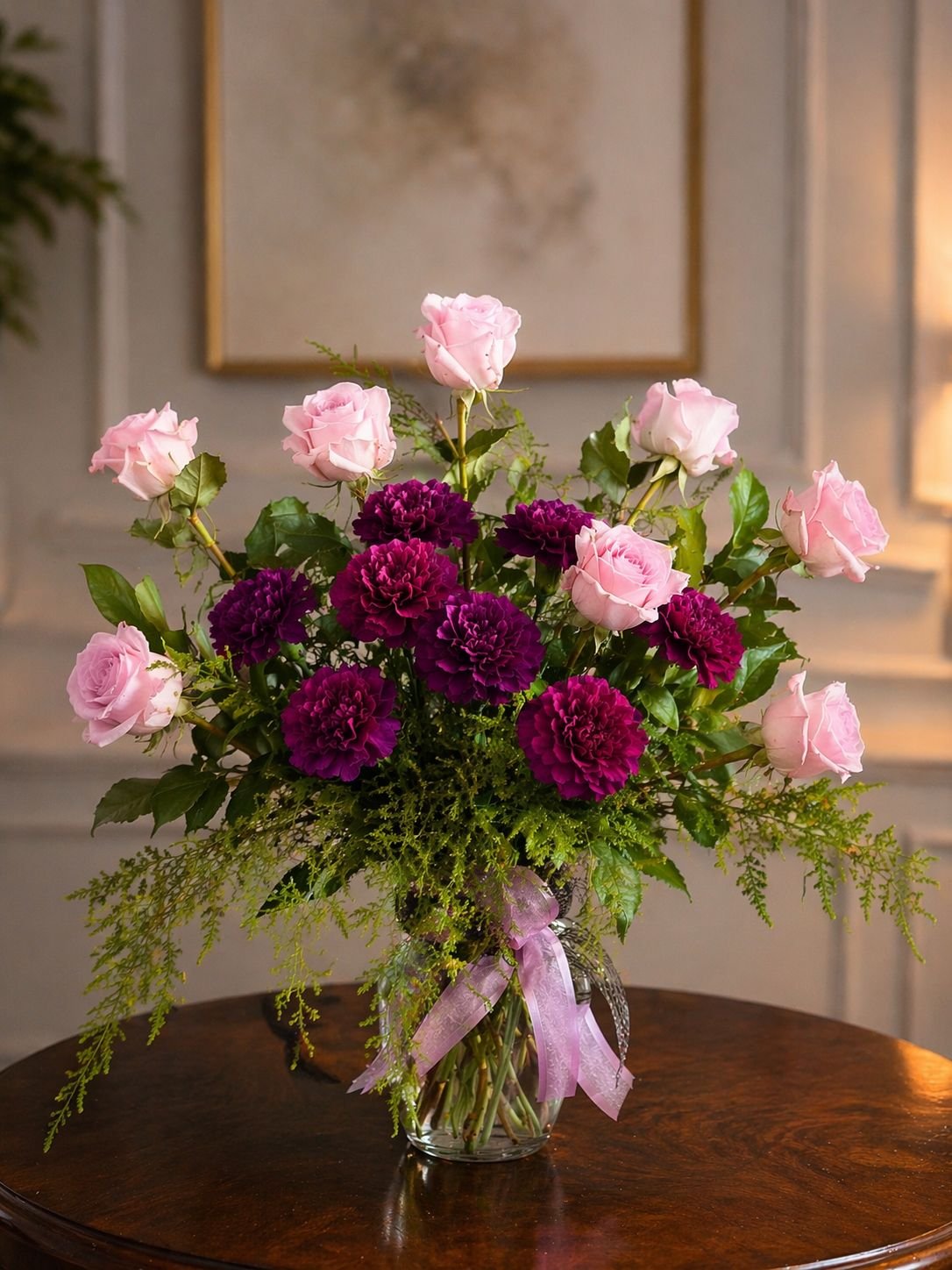 Blush & Bordeaux Harmony