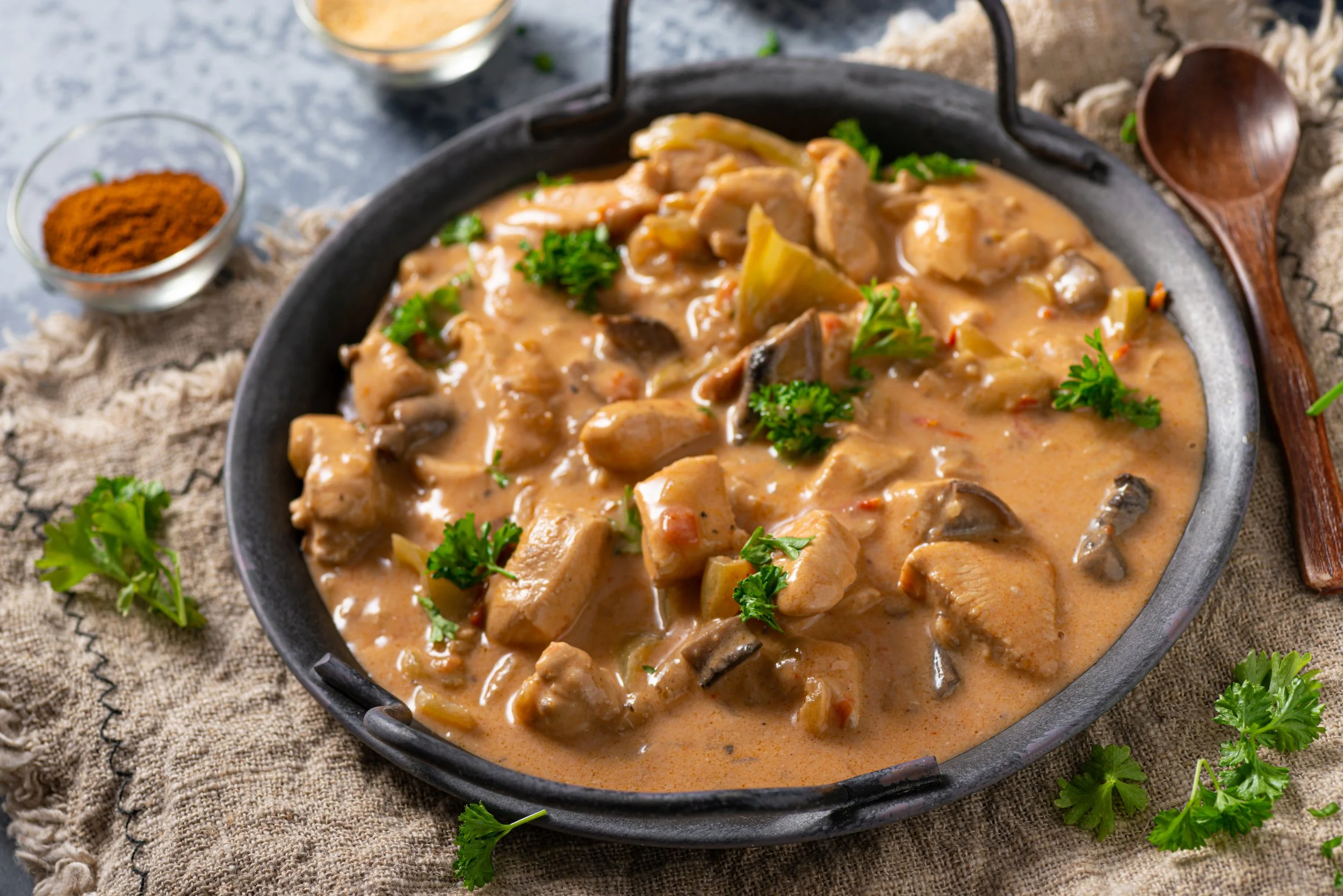 Beef Stroganoff