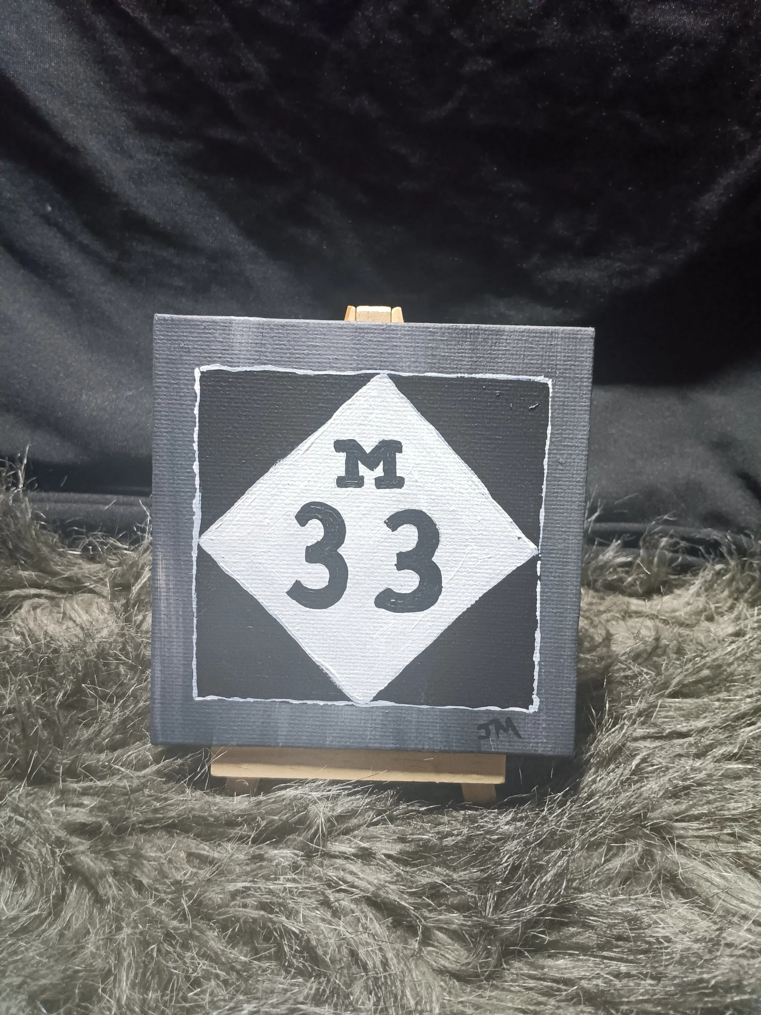 M33 mini sign