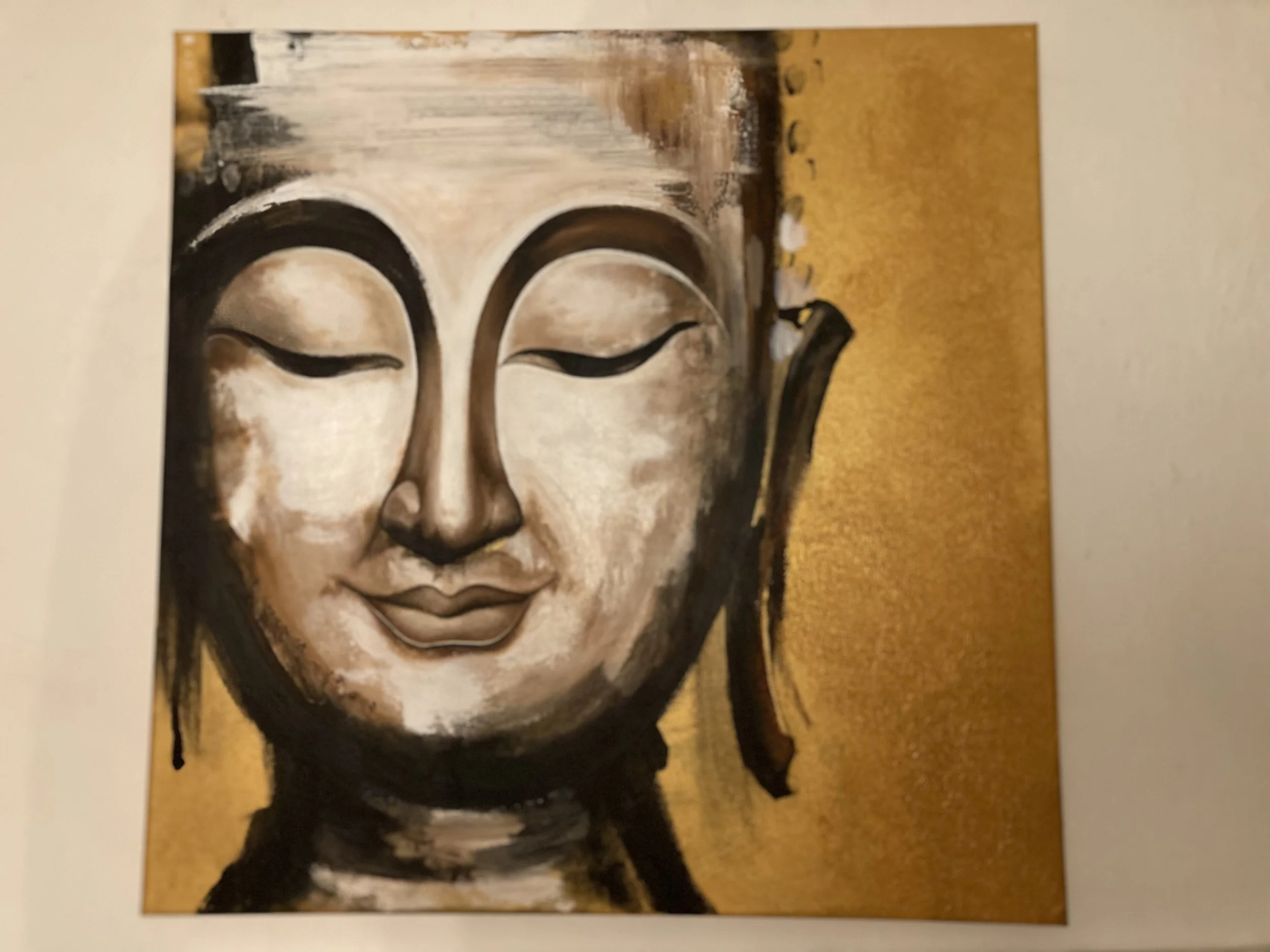 STILLE / Acryl auf Leinwand / © Jennifer Perauer