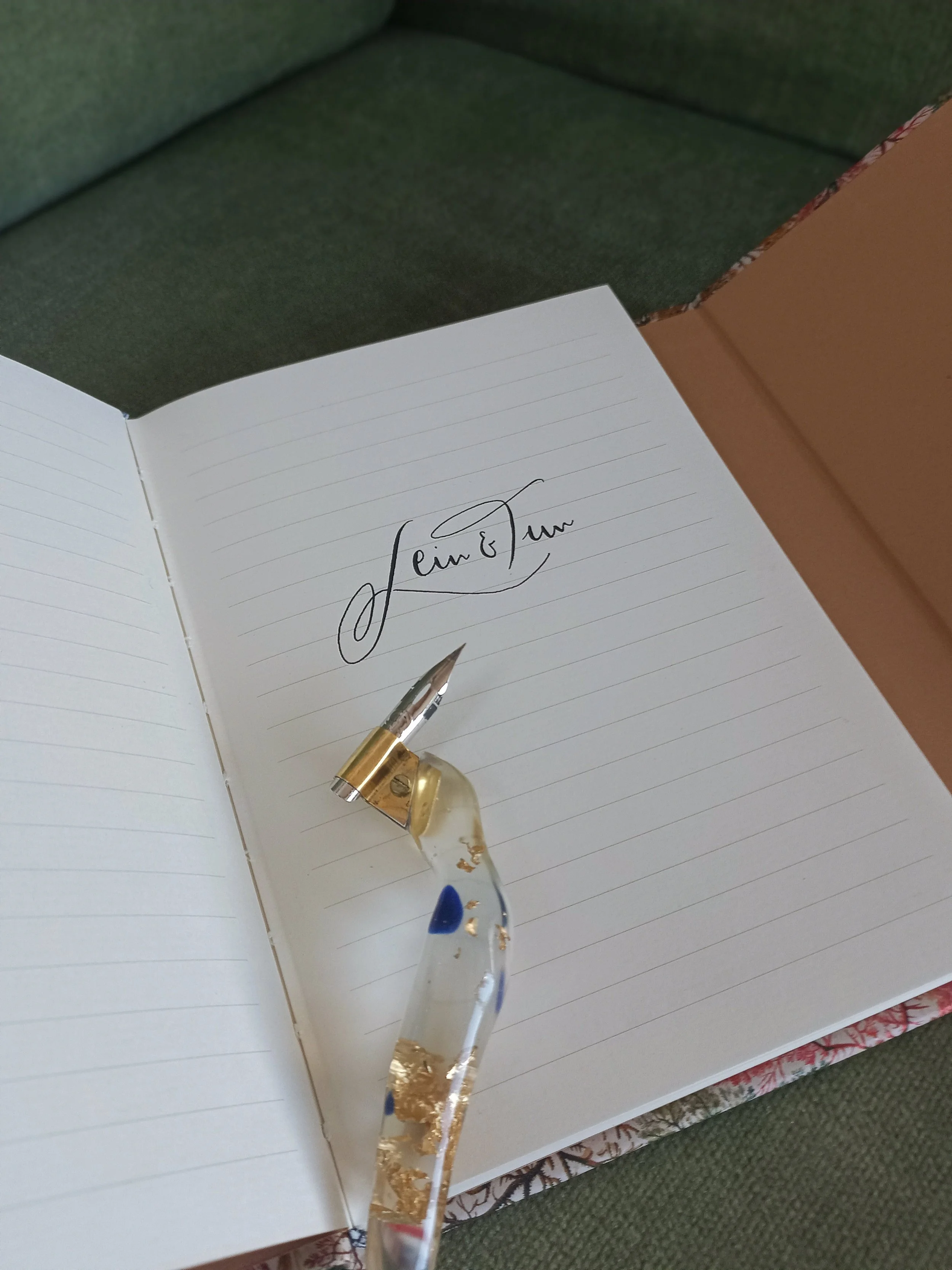 KALLIGRAFIE – SEIN & TUN / Buch / © Jennifer Perauer