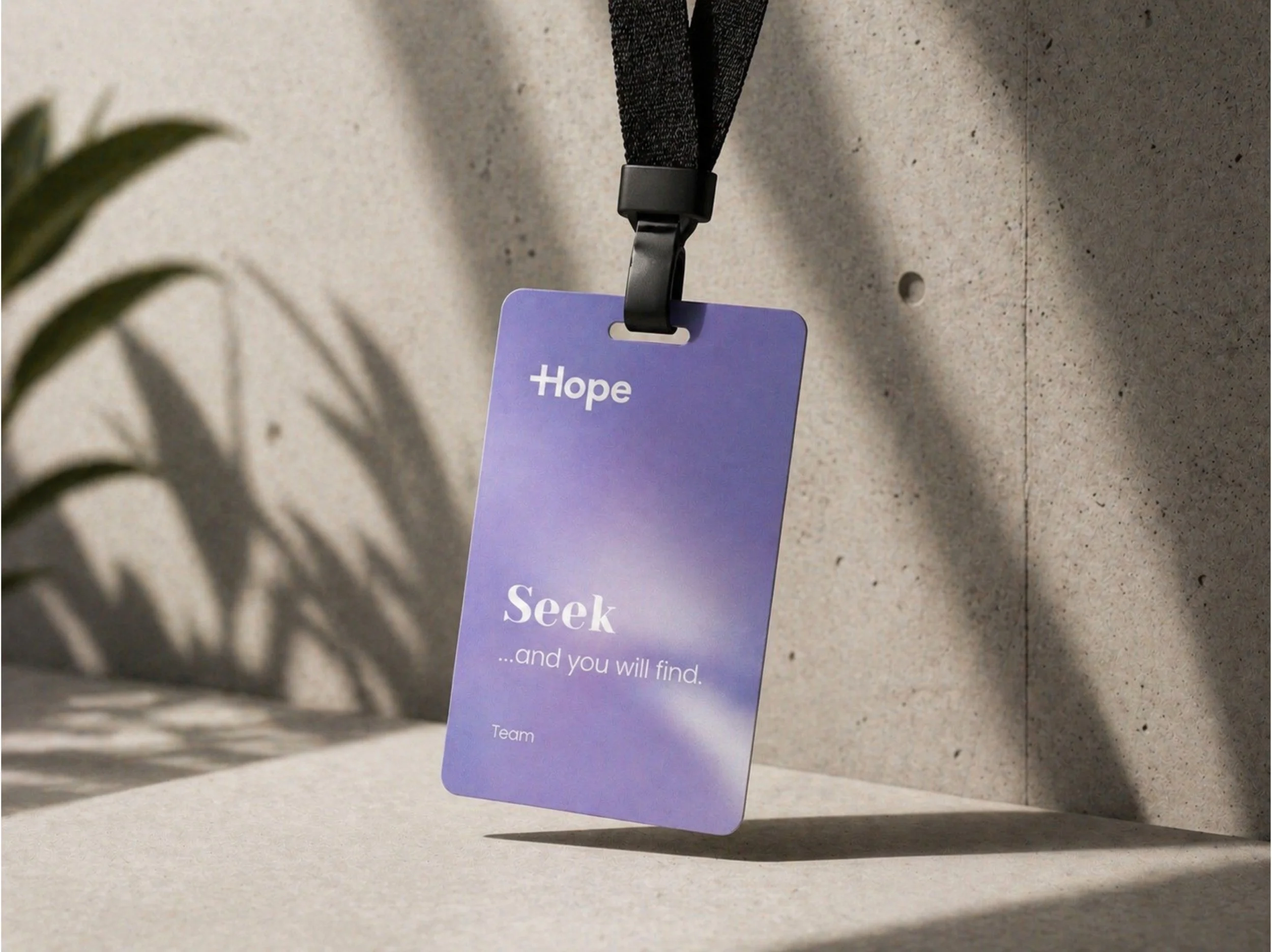 Church brand identity and visual design applied across digital and physical touchpoints.