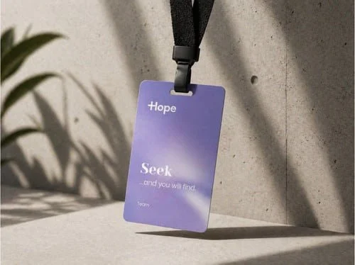 Church brand identity and visual design applied across digital and physical touchpoints.