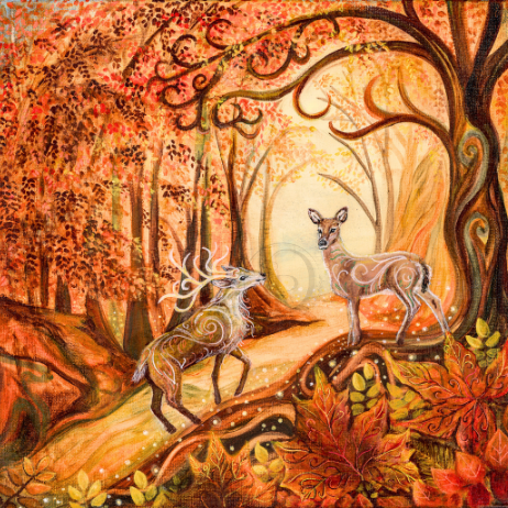 Magic of Autumn - Greetings Card