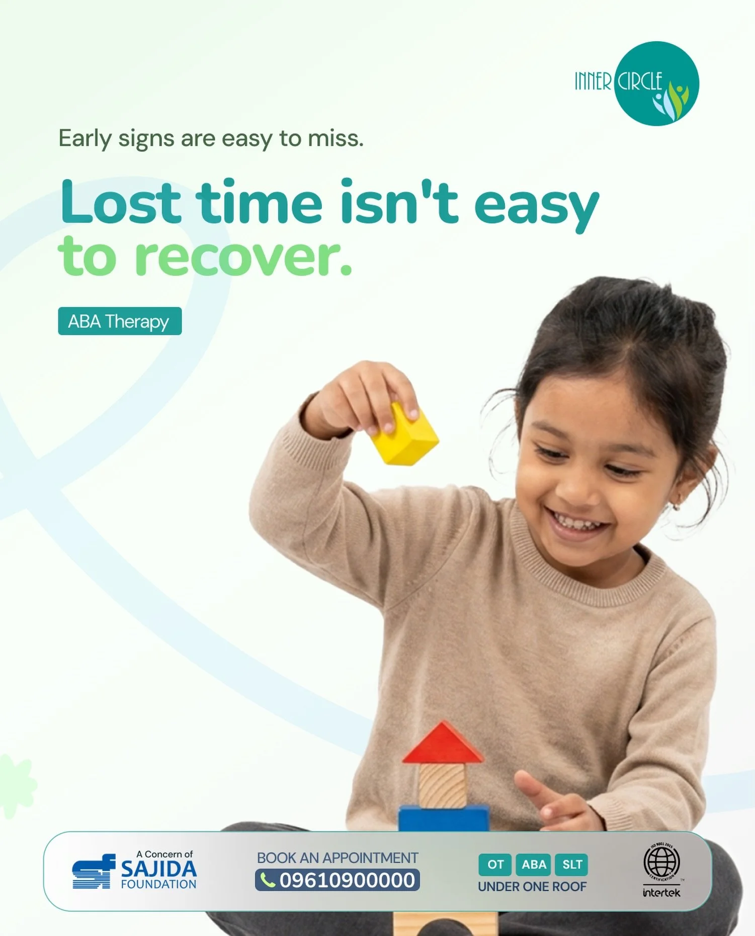 A delayed response. A few words missing. Fewer moments of shared attention. None of these are reasons to panic. They&rsquo;re reasons to look closely.

Development builds in order. When one step is delayed, the next gets harder. Early screening tells