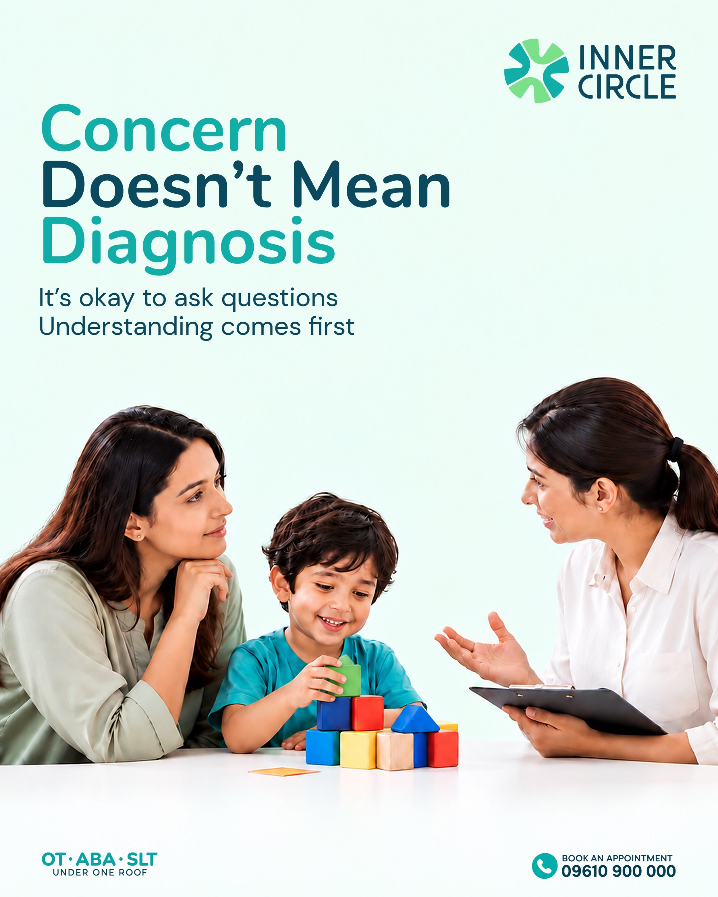 Not every developmental difference means a disability. And not every concern points to a diagnosis.

When a child behaves, communicates, or learns differently, it&rsquo;s natural for parents to have questions. But the fear of labels, social judgment,