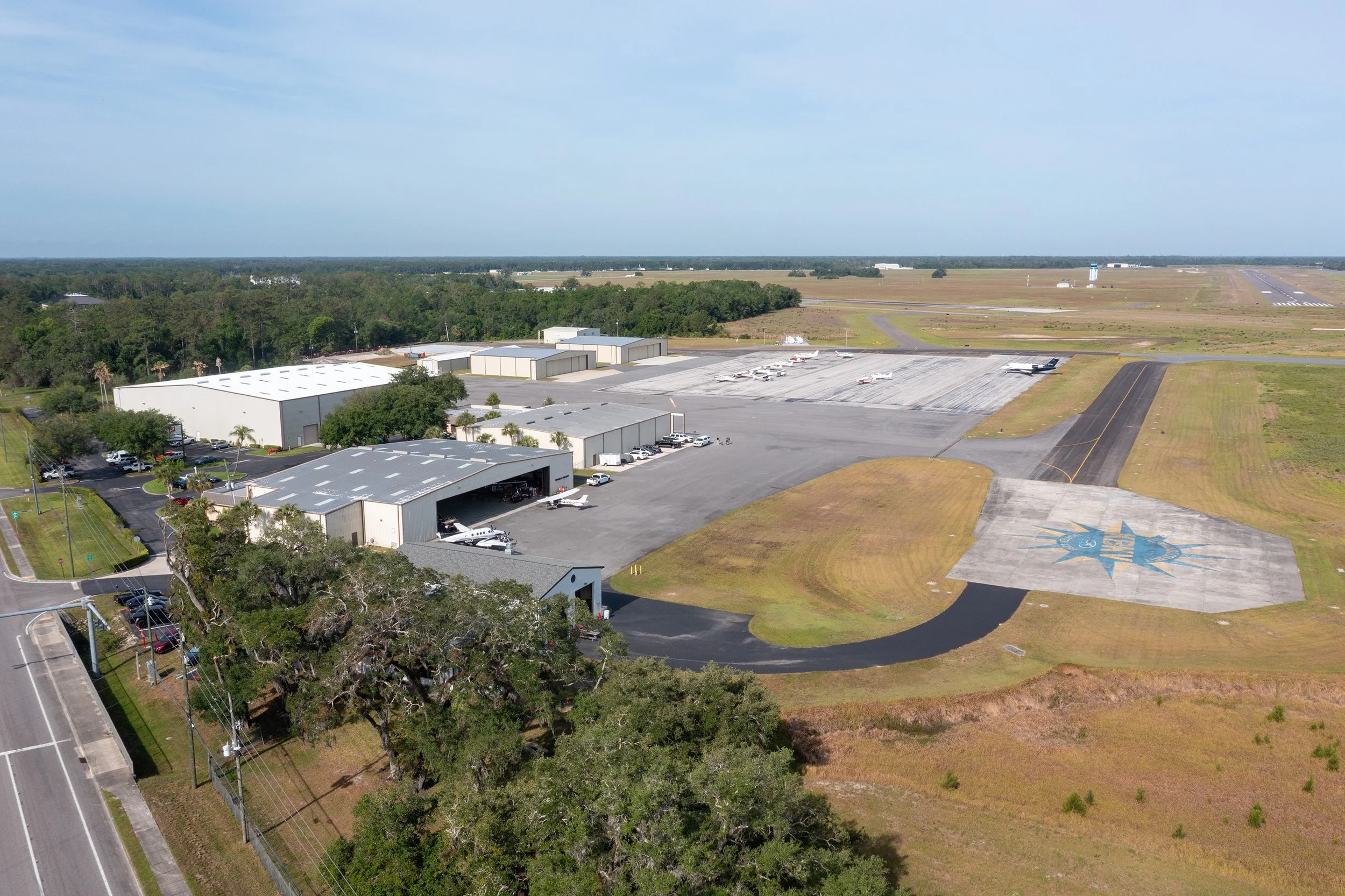 BKV Airport Aerial