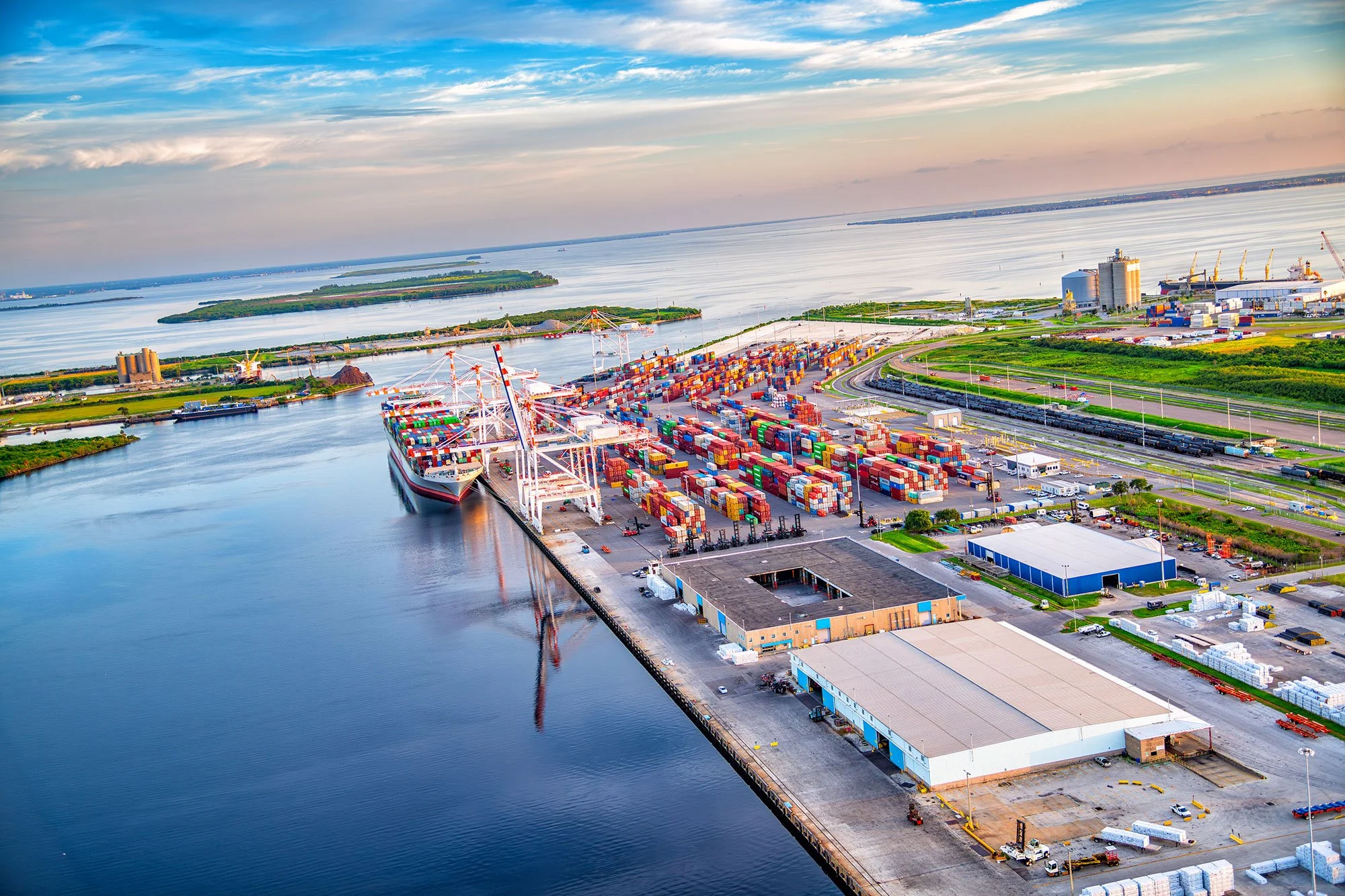 Port at Tampa Bay