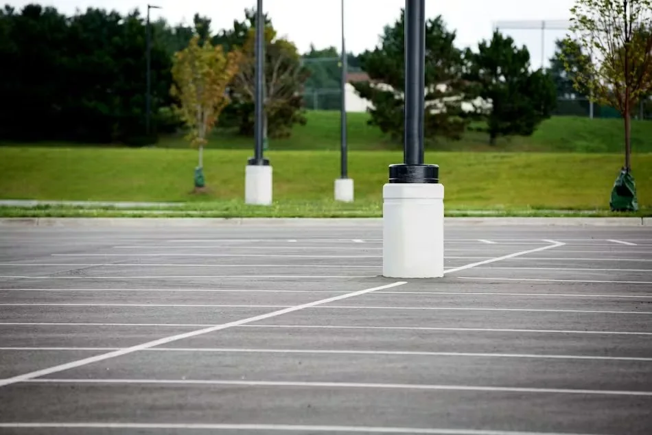 Precast concrete parking lot products