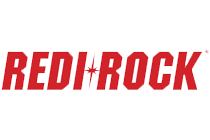 Red Rock logo with bold red and black text.