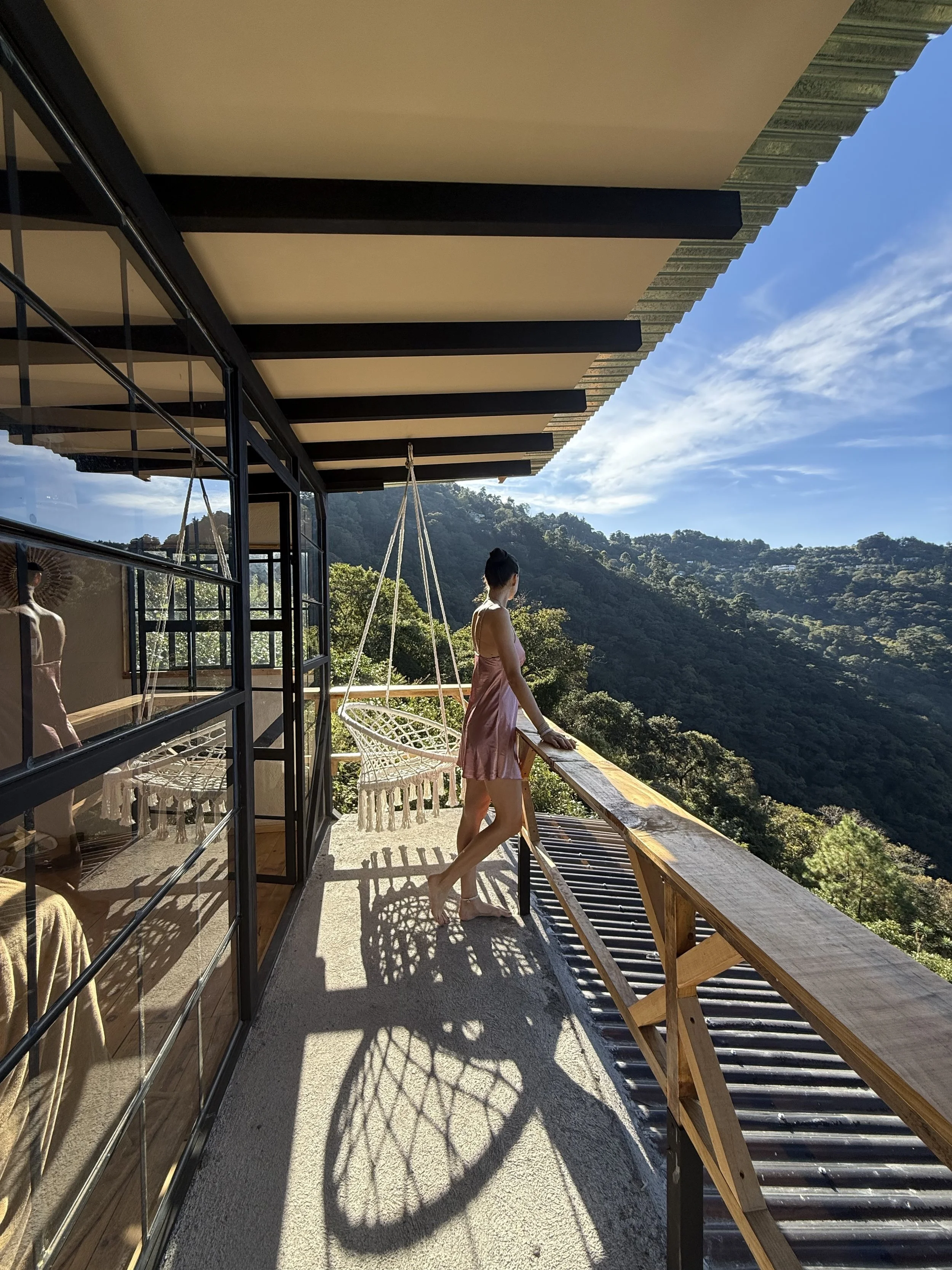 Accommodations at Heather Serna ashtanga yoga retreat in Guatemala.