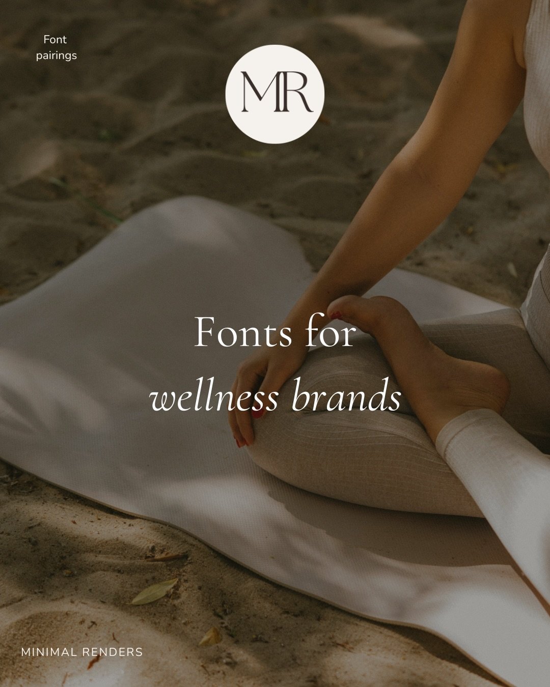Here are three font pairings for wellness brands - chosen for the way they feel as much as how they look. 

Soft, considered and completely intentional.

Save this for when you&rsquo;re ready to build. 🤍

Fill in the enquiry form in bio.

#fontpairi