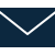 figure of a letter in black as an icon for email link