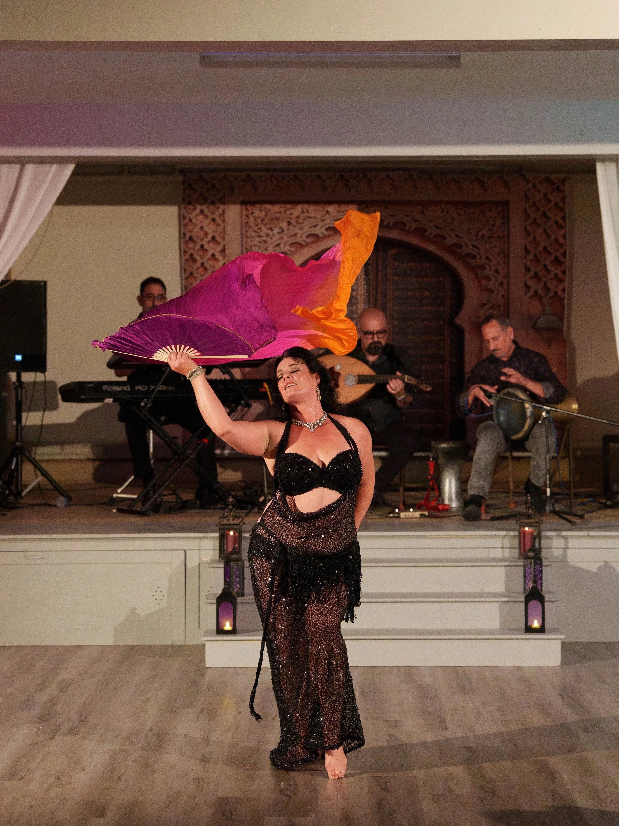 Amalia with the Mid East Ensemble
