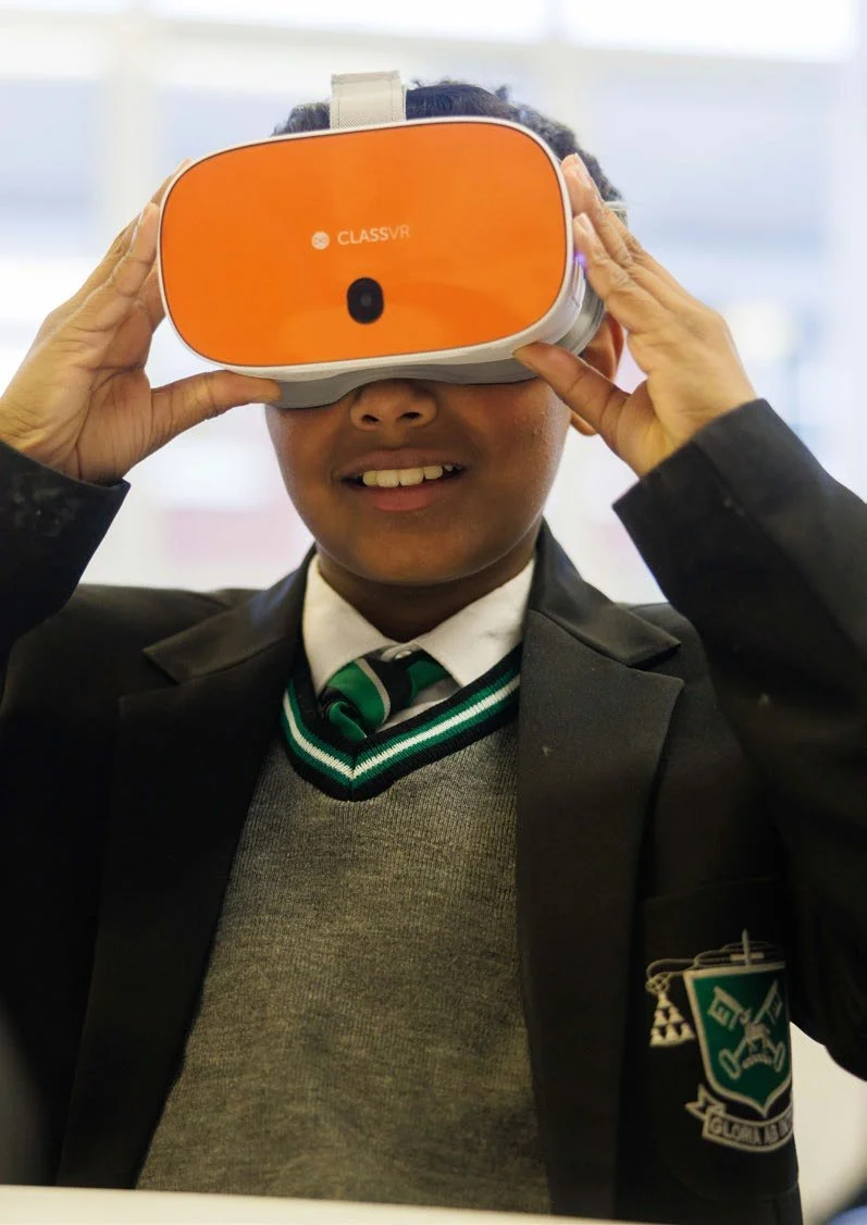 A Key Stage 3 Student from St. Malachy's College in the Digital Hub