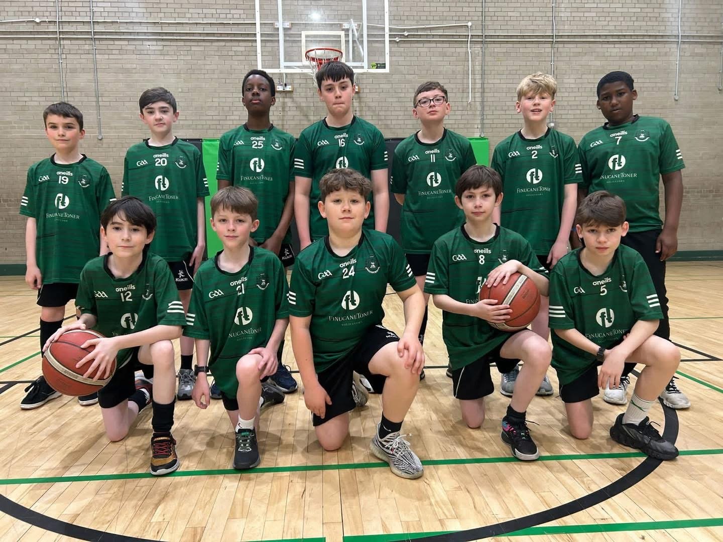 St Malachy's College Year 8 Basketball Team retaining Vince Halloran Cup 2026